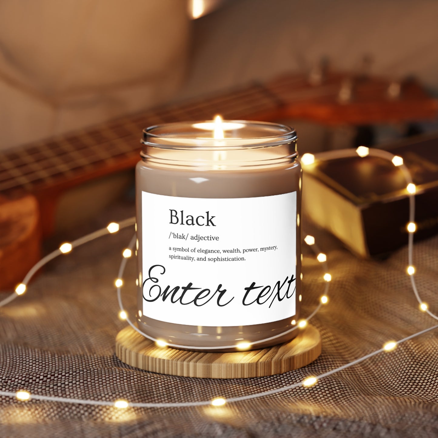 Black Candle Company Scented Candles, 9oz