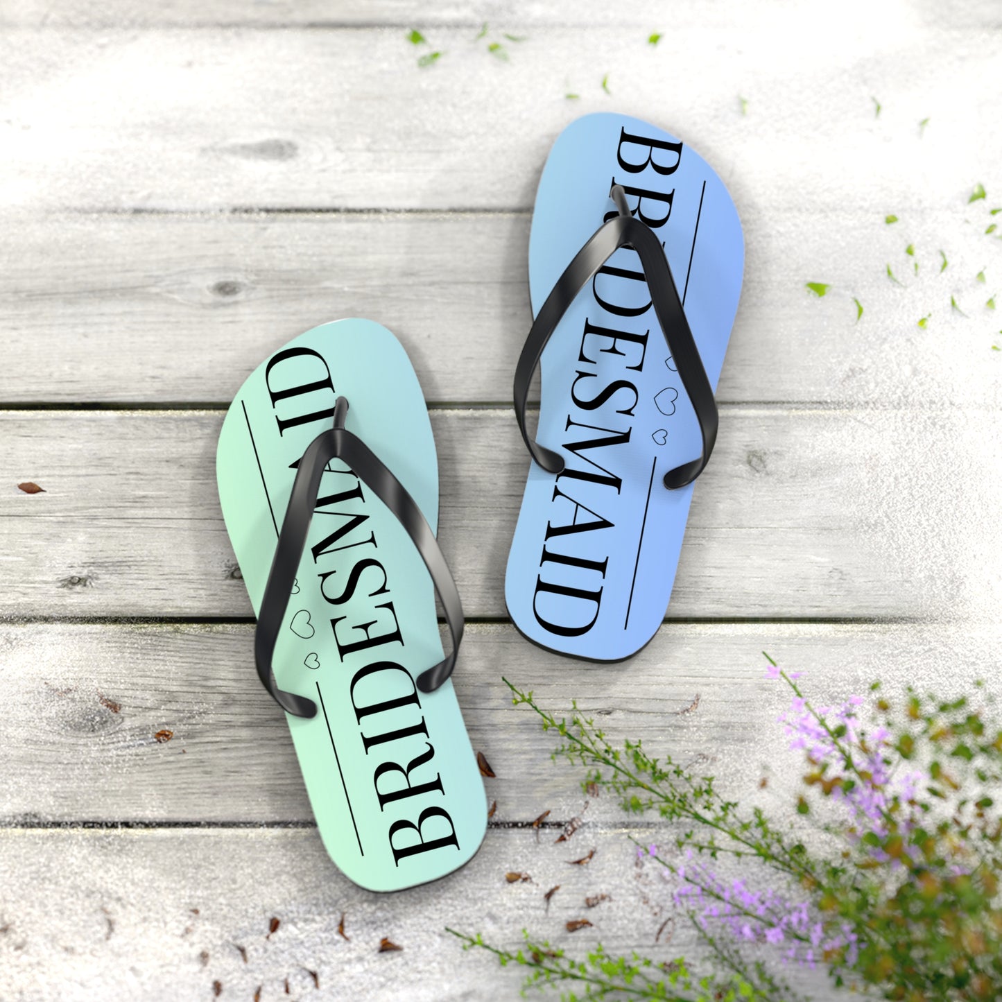 "Bridesmaid" Flip Flops