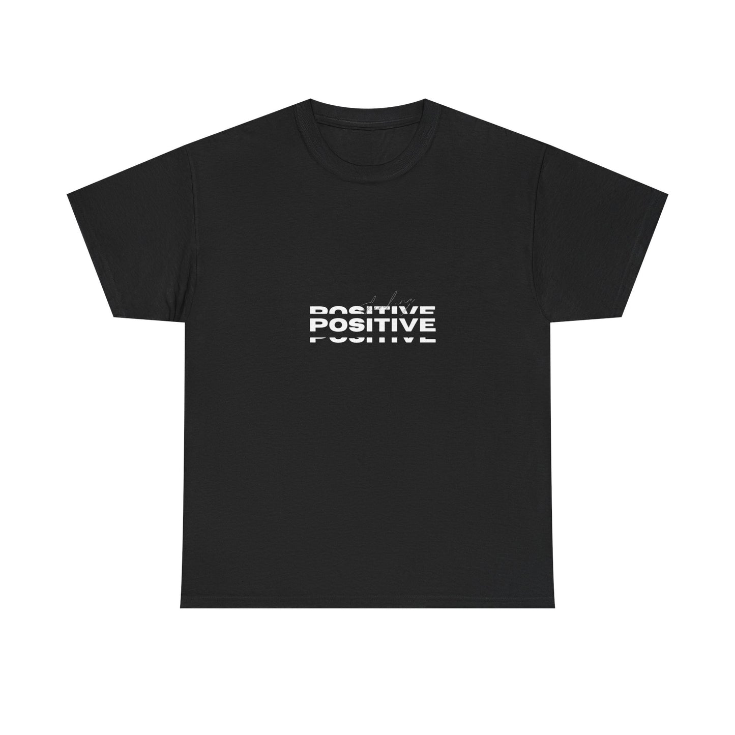 Thinking Positive Unisex Heavy Cotton Tee