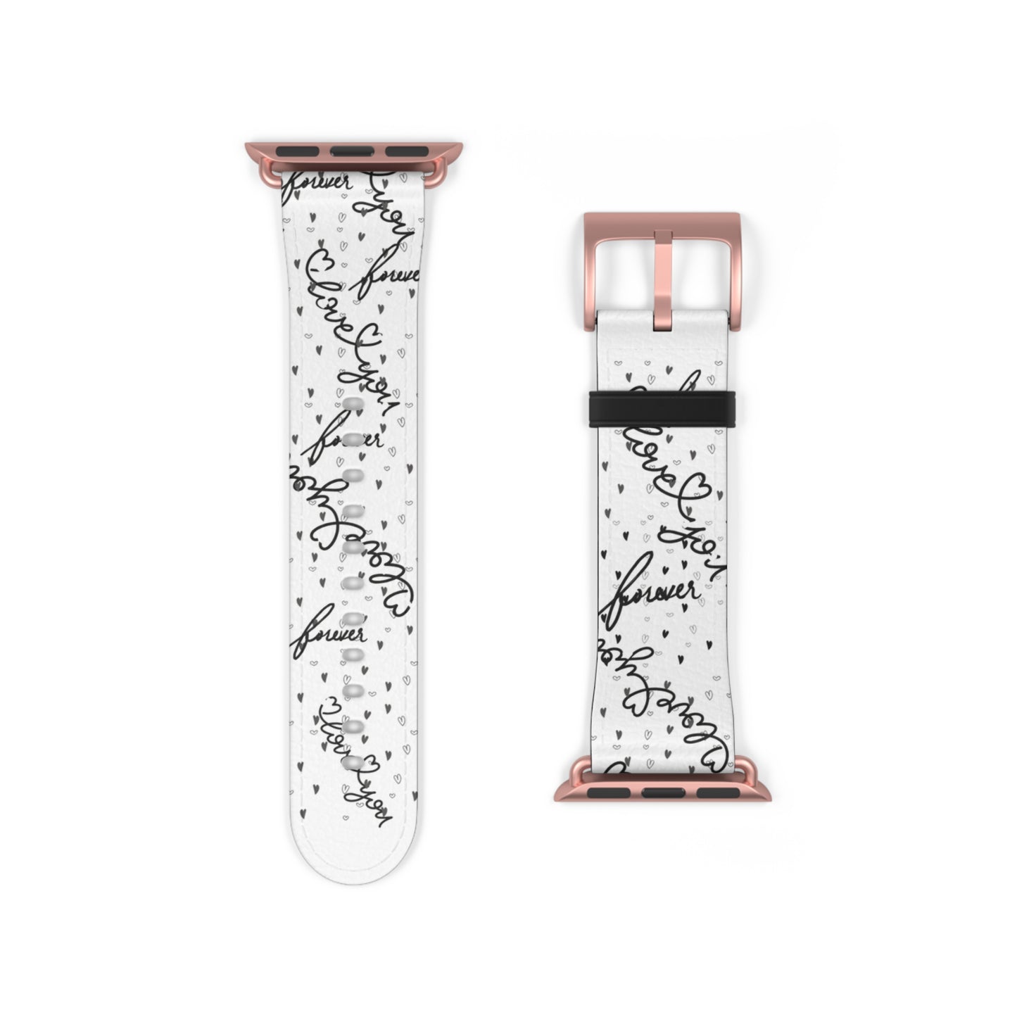 "Forever" Watch Band - Forever Love Script