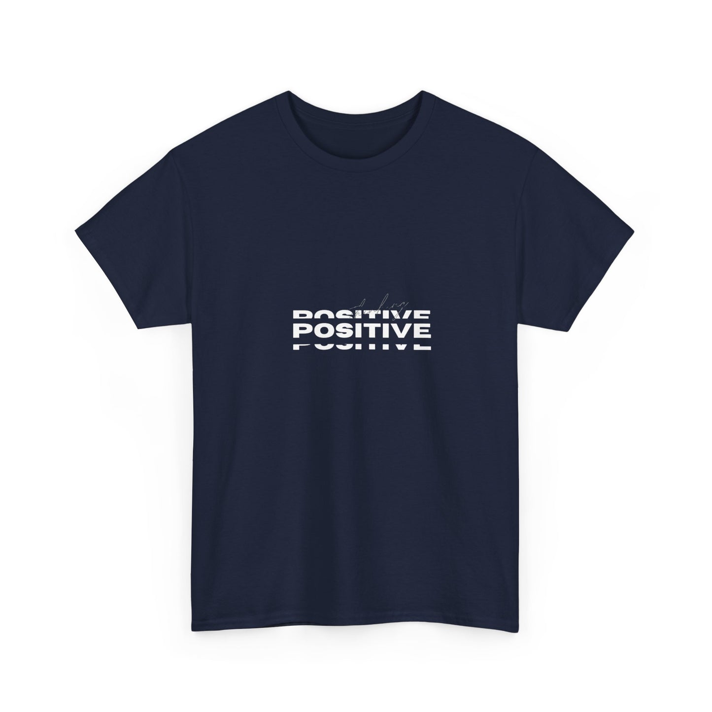 Thinking Positive Unisex Heavy Cotton Tee