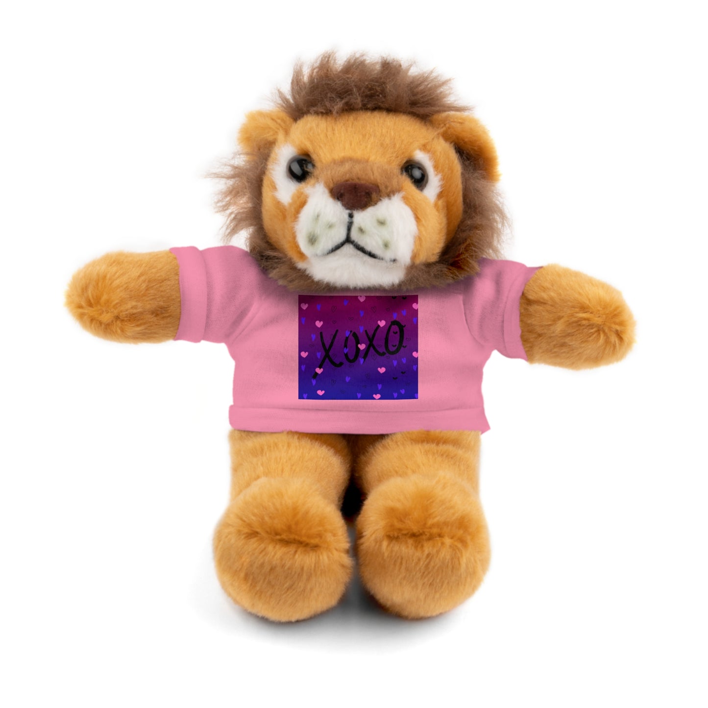 XOXO Stuffed Bear with T-Shirt - Perfect Gift for Valentine's Day & Kids
