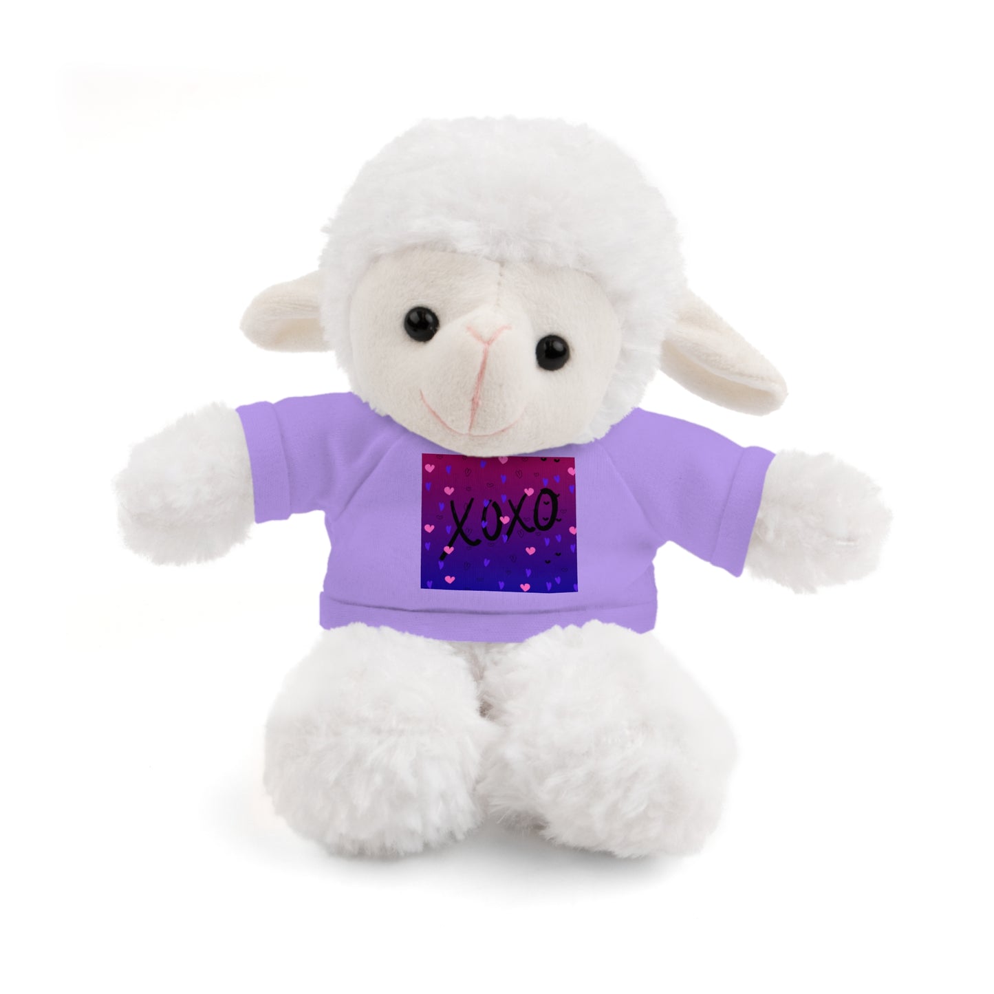 XOXO Stuffed Bear with T-Shirt - Perfect Gift for Valentine's Day & Kids