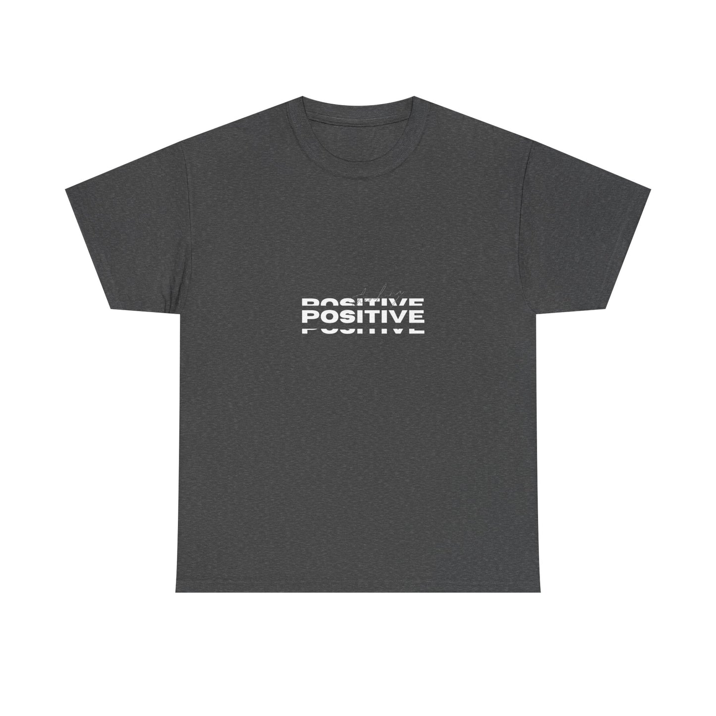 Thinking Positive Unisex Heavy Cotton Tee