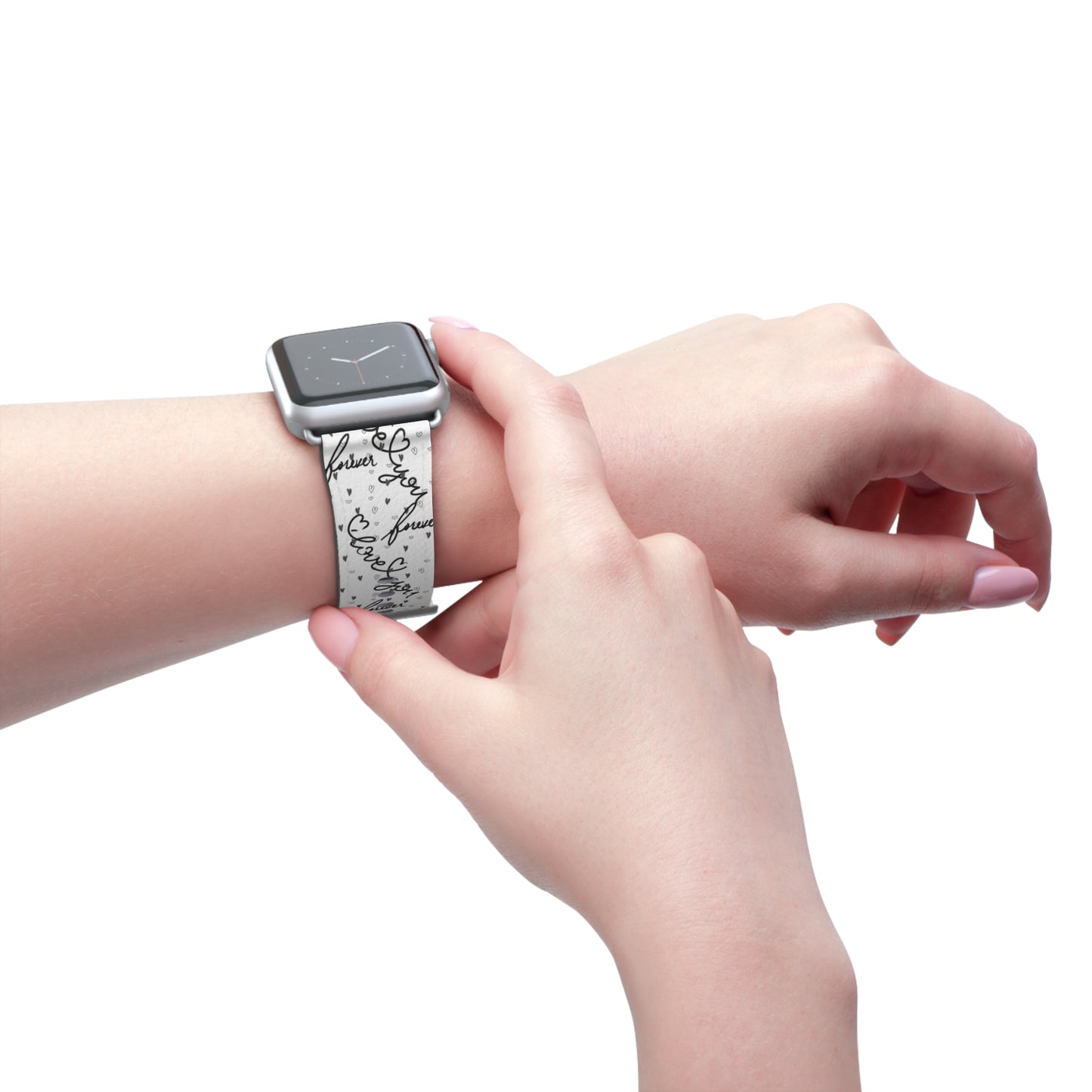 "Forever" Watch Band - Forever Love Script