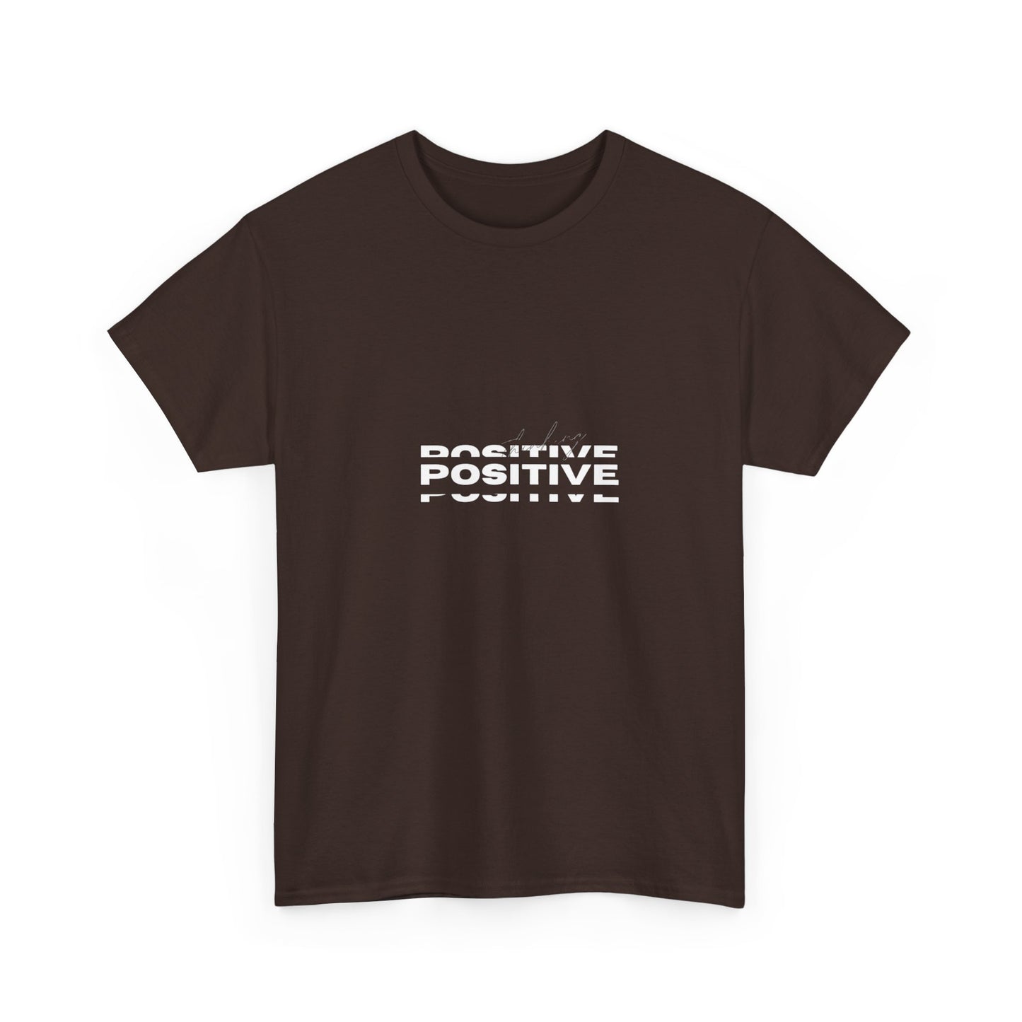 Thinking Positive Unisex Heavy Cotton Tee