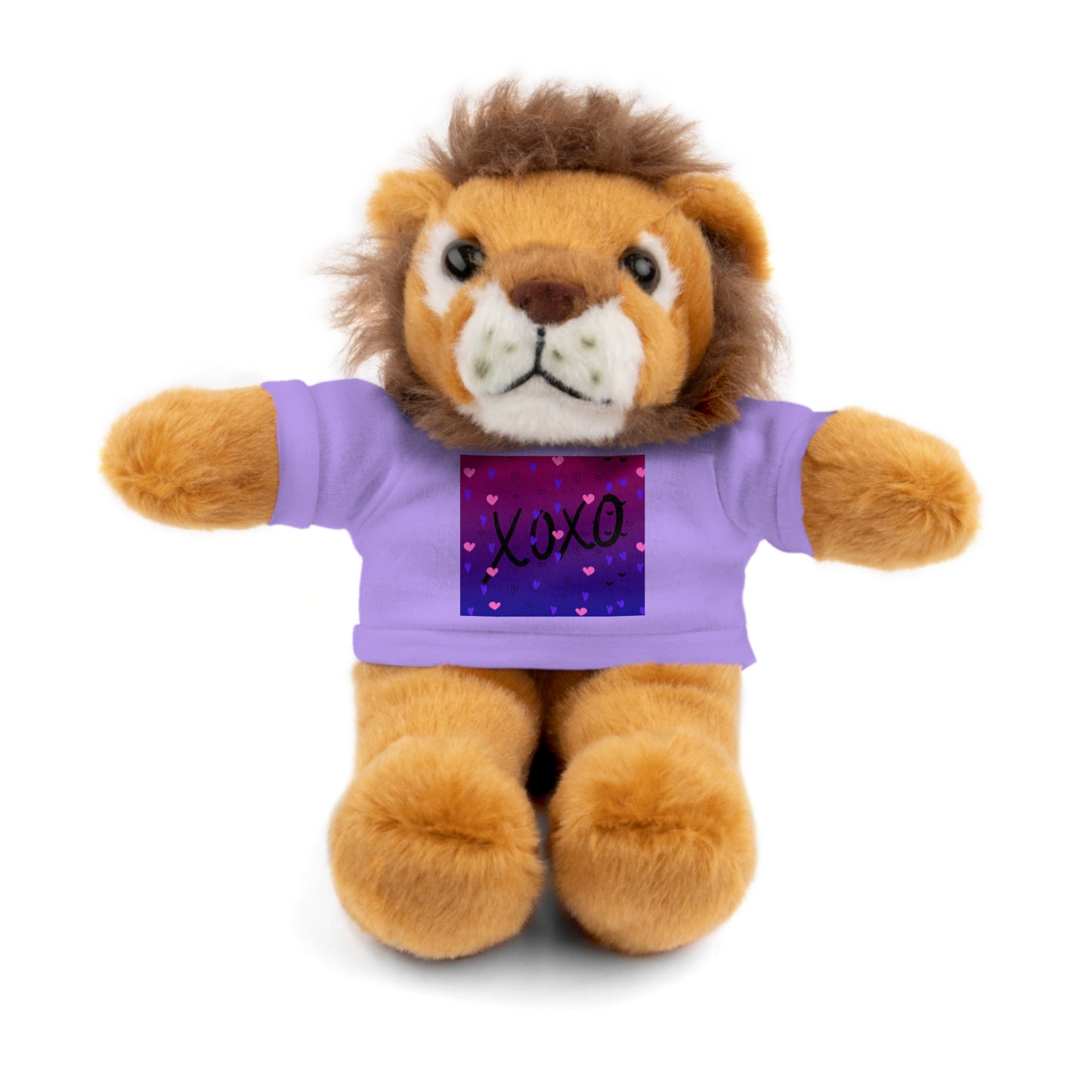 XOXO Stuffed Bear with T-Shirt - Perfect Gift for Valentine's Day & Kids