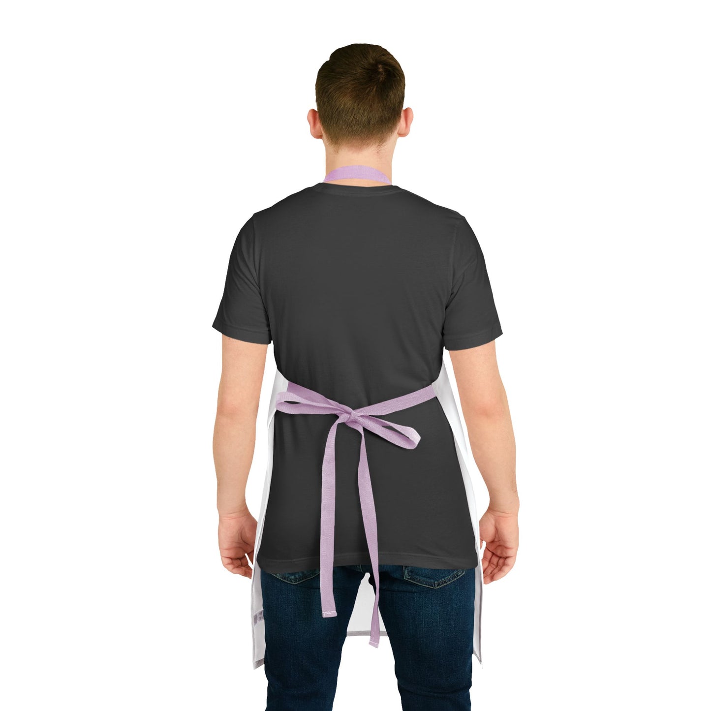 Customizable Apron with 5-Color Straps — Personalized Kitchen Apron