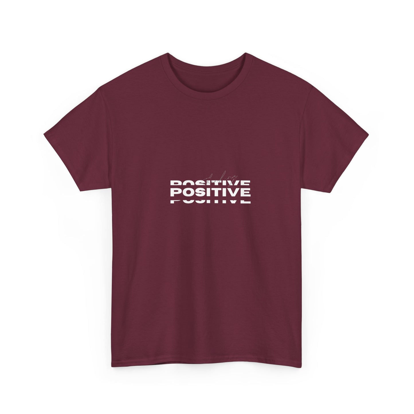 Thinking Positive Unisex Heavy Cotton Tee