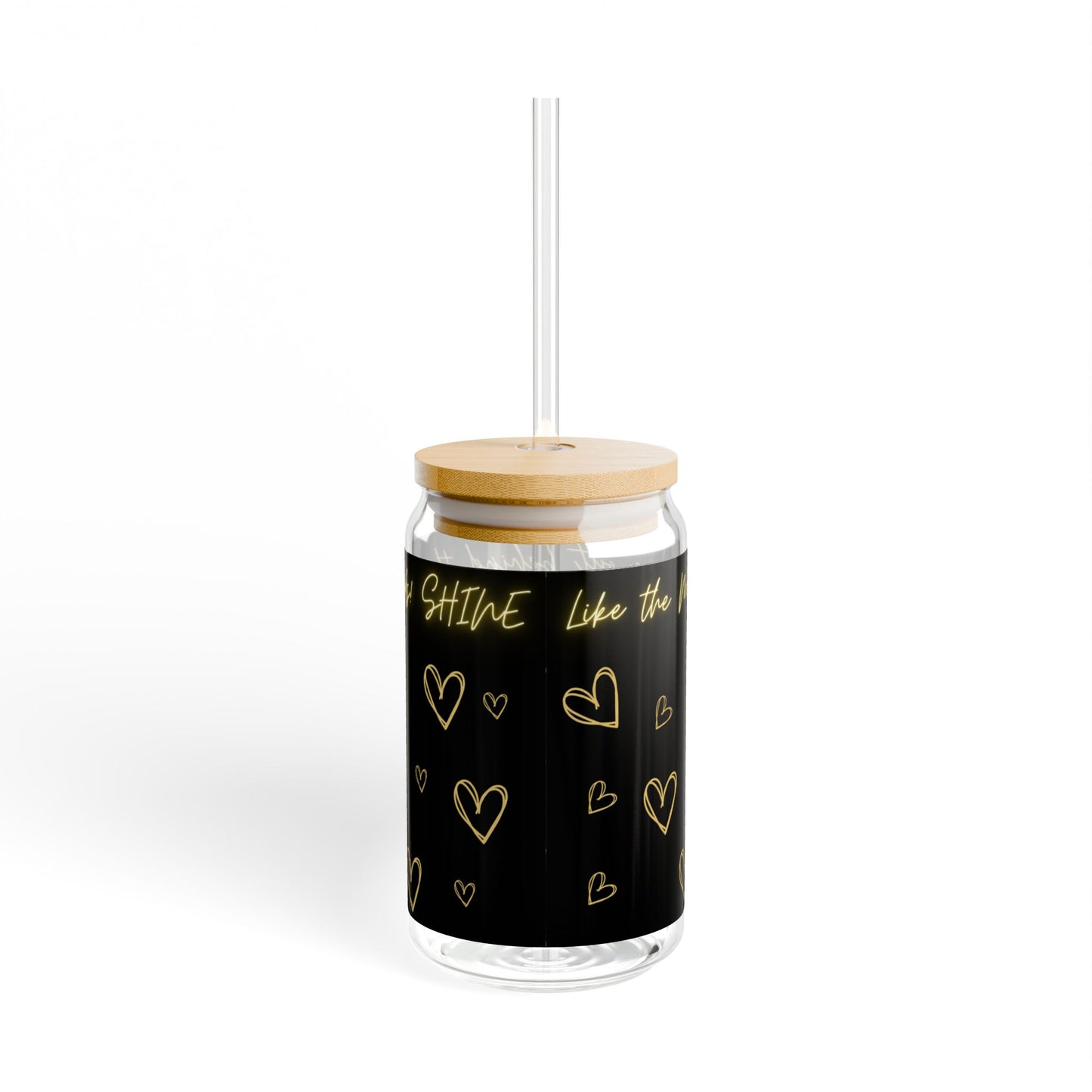 Moon Inspirational Sipper Glass, 16oz