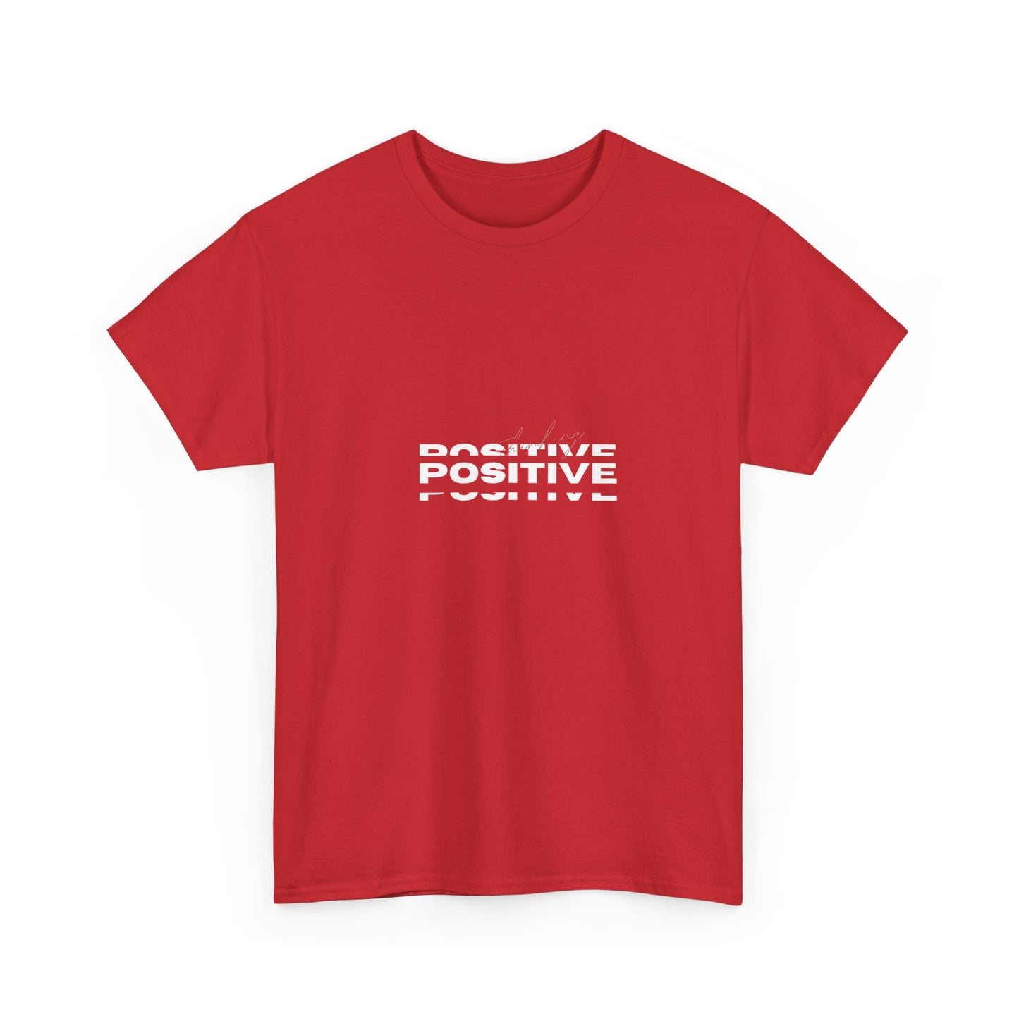 Thinking Positive Unisex Heavy Cotton Tee