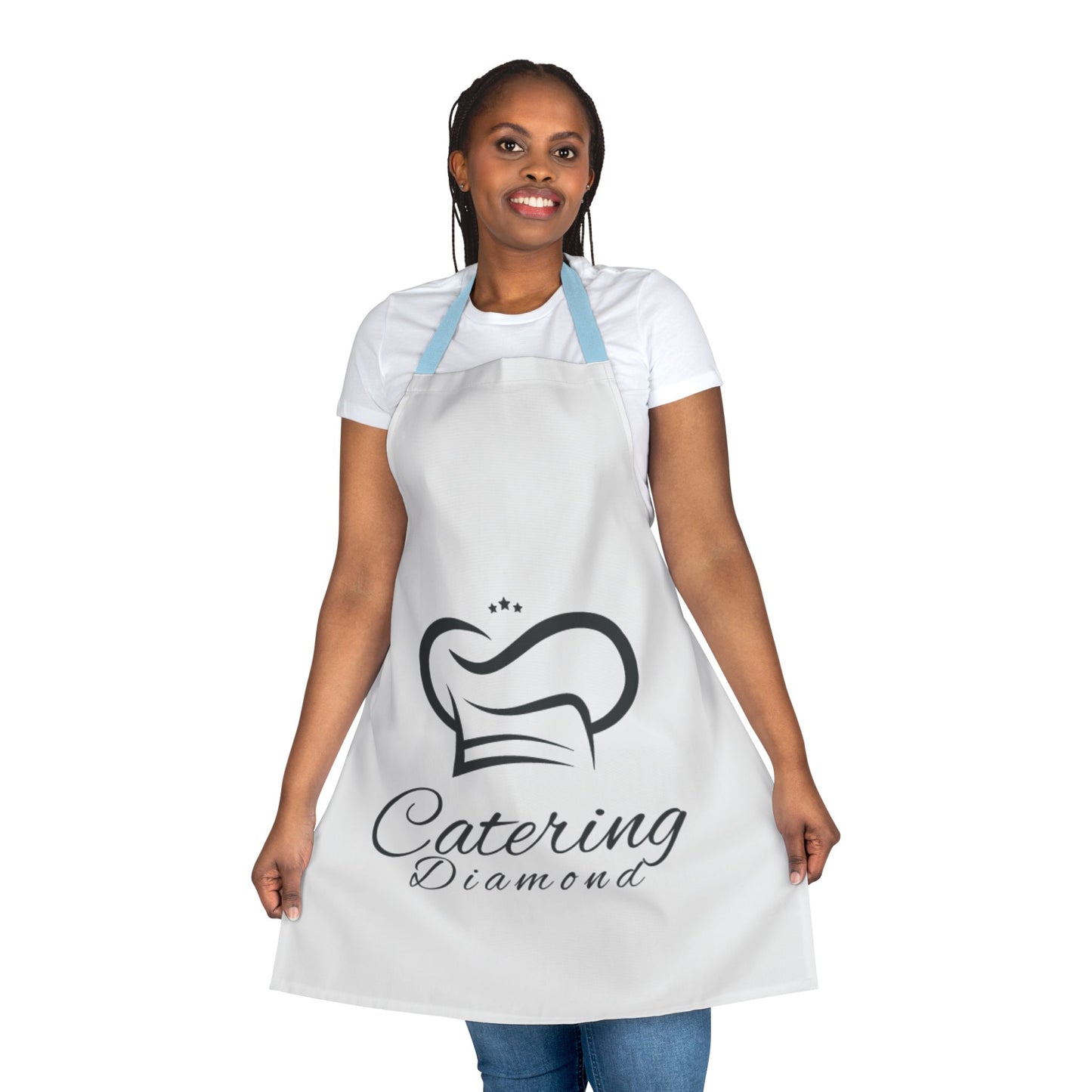 Customizable Apron with 5-Color Straps — Personalized Kitchen Apron