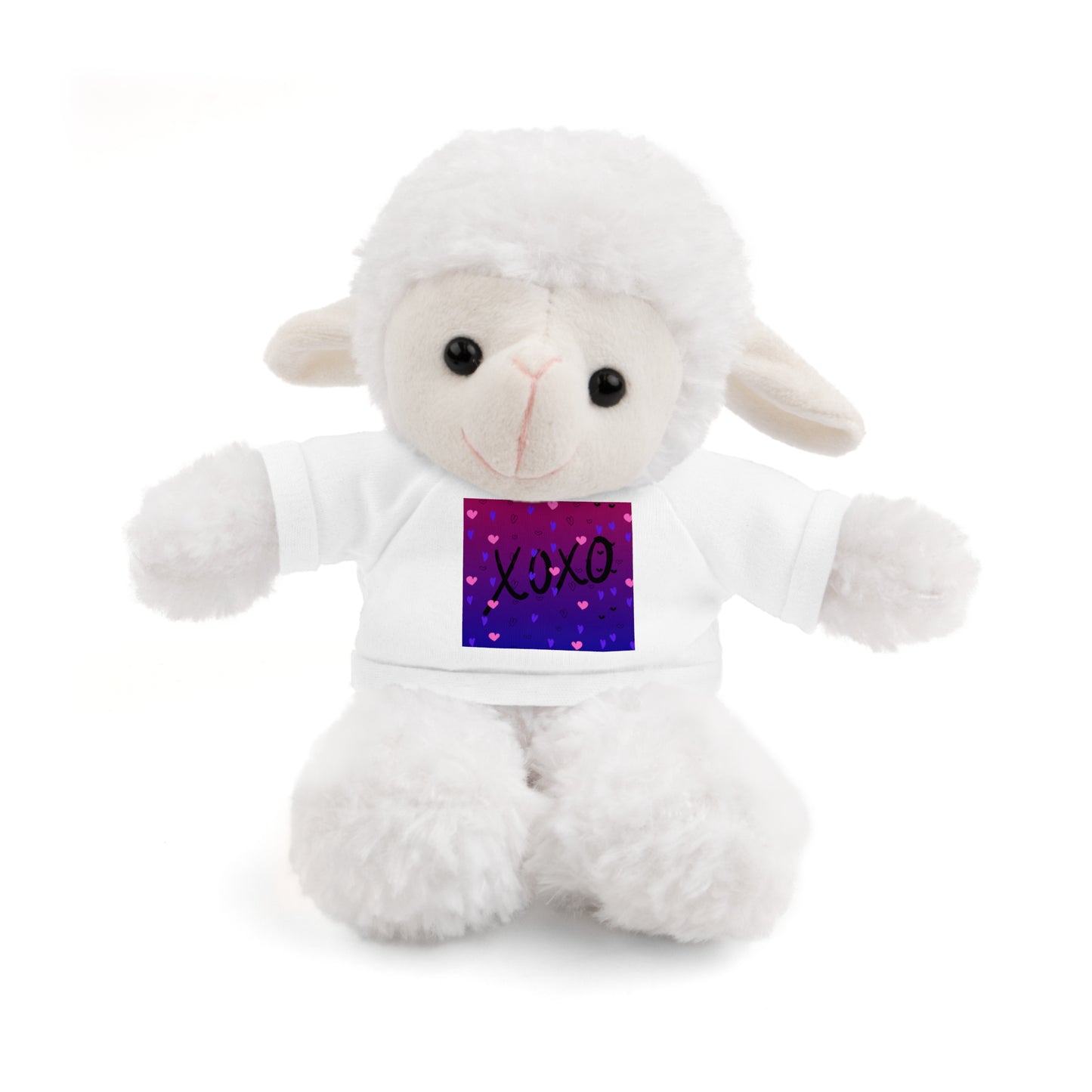 XOXO Stuffed Bear with T-Shirt - Perfect Gift for Valentine's Day & Kids