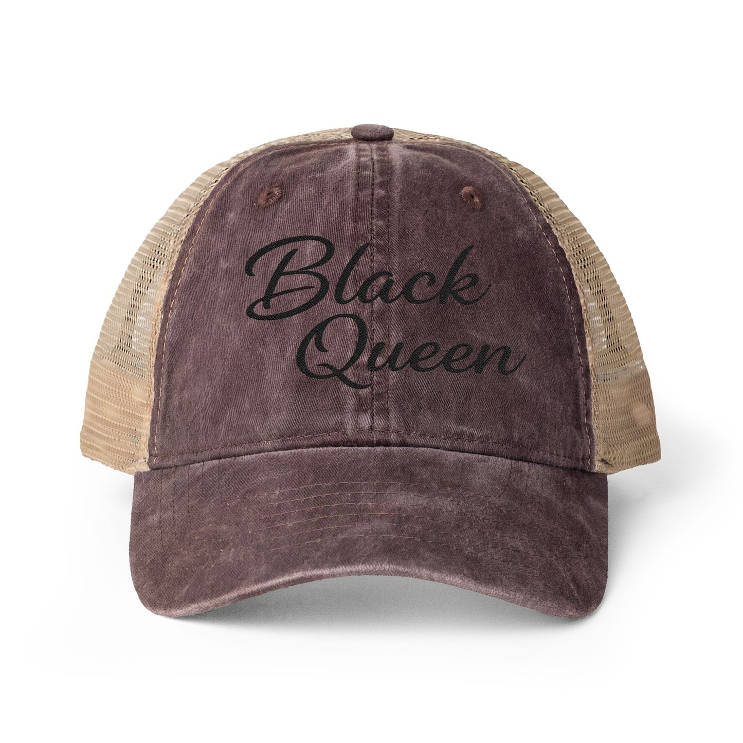 Women's Washed Mesh-Back Cap