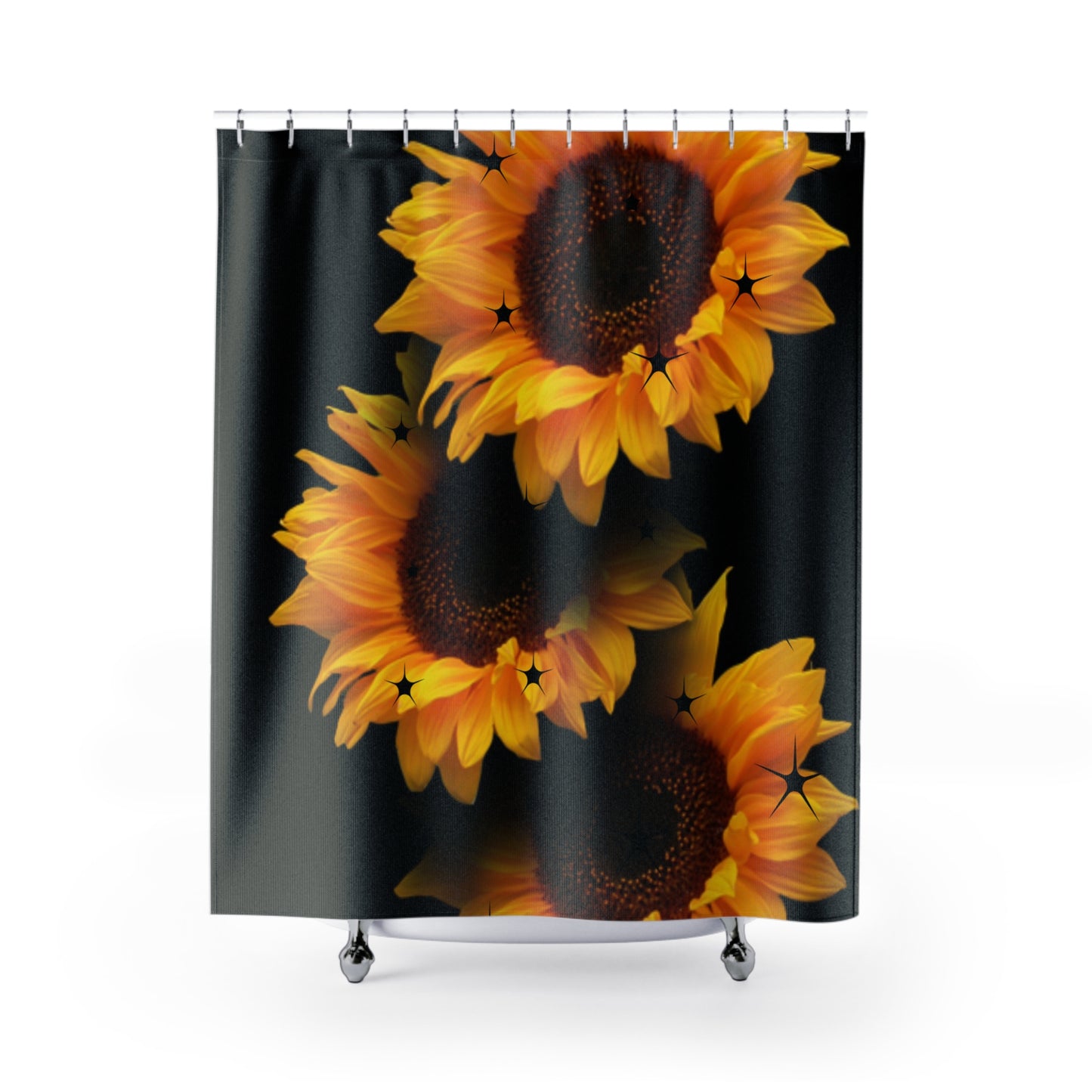 Vibrant Sunflower Shower Curtain