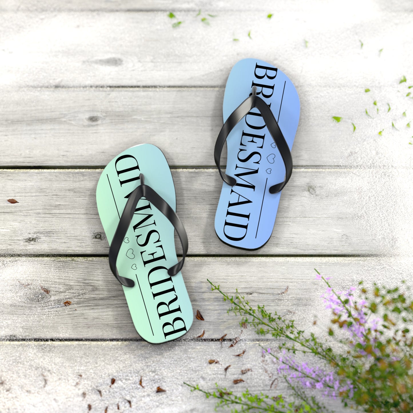 "Bridesmaid" Flip Flops
