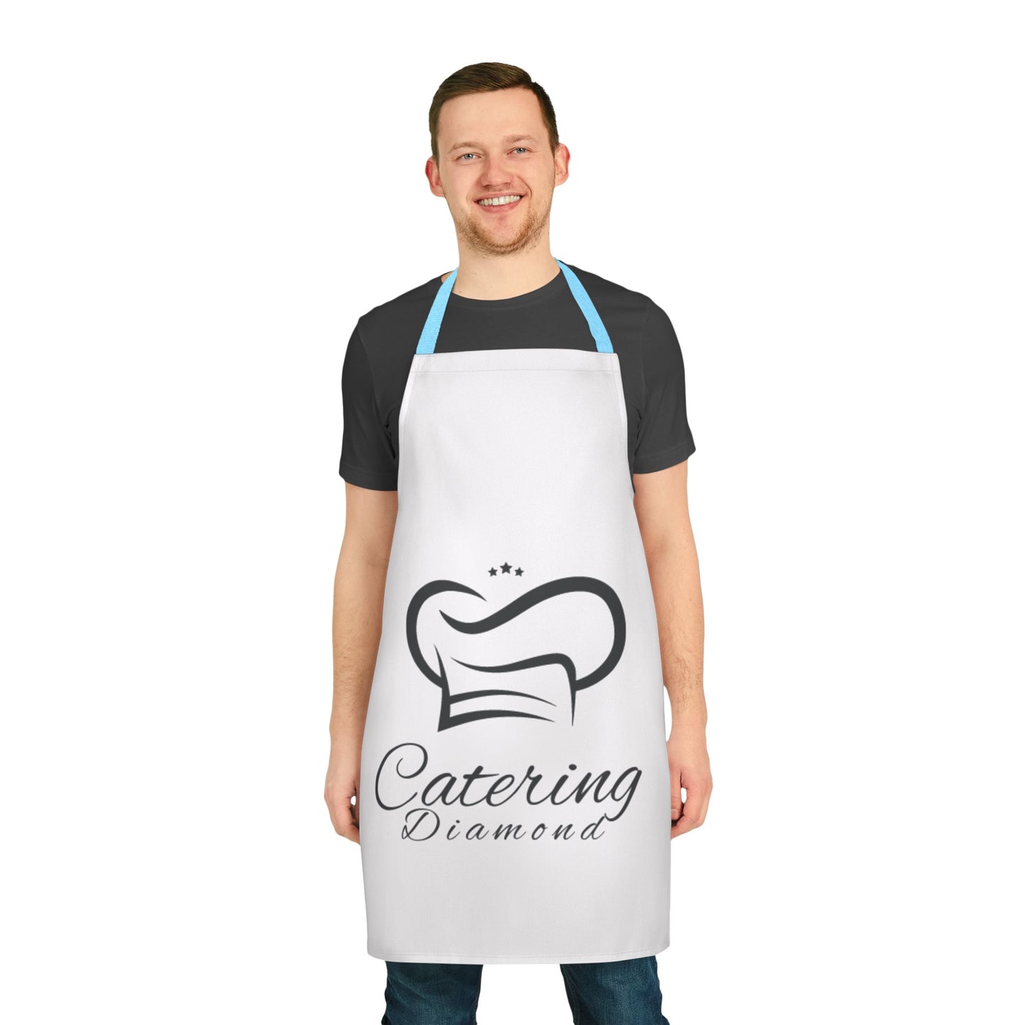 Customizable Apron with 5-Color Straps — Personalized Kitchen Apron