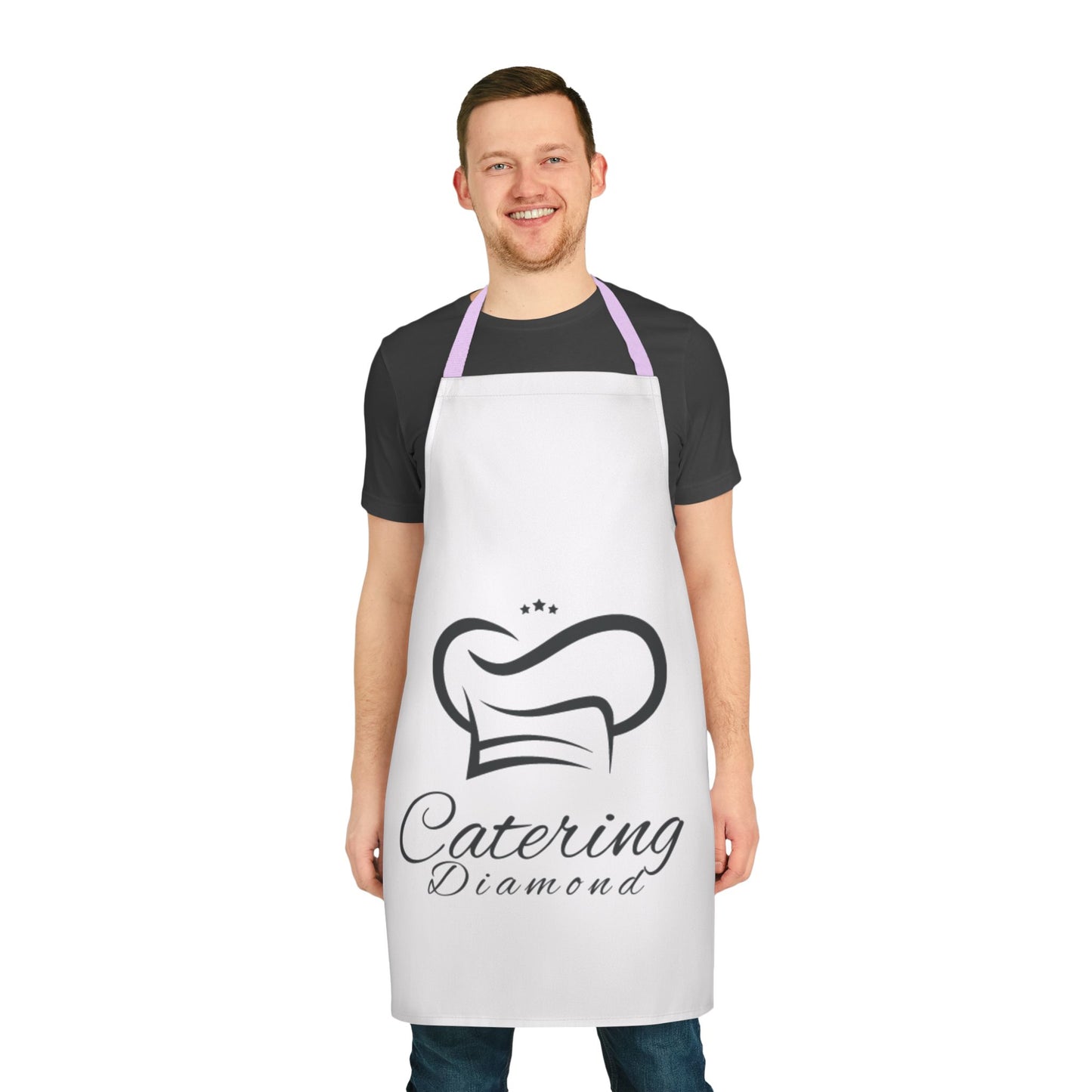 Customizable Apron with 5-Color Straps — Personalized Kitchen Apron