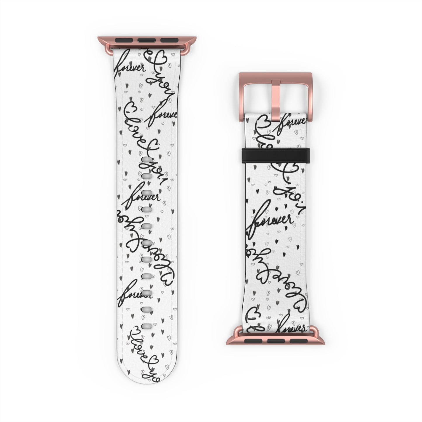 "Forever" Watch Band - Forever Love Script