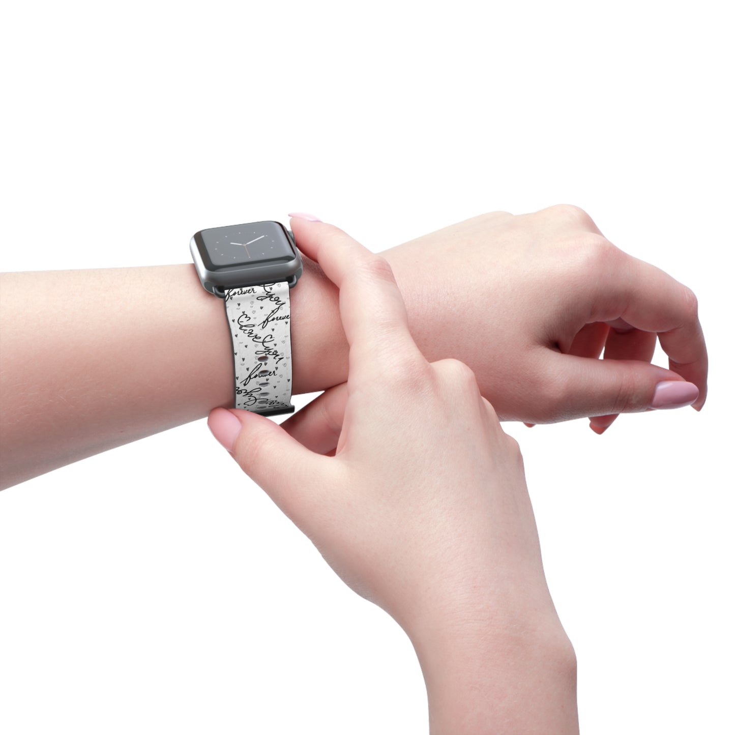 "Forever" Watch Band - Forever Love Script