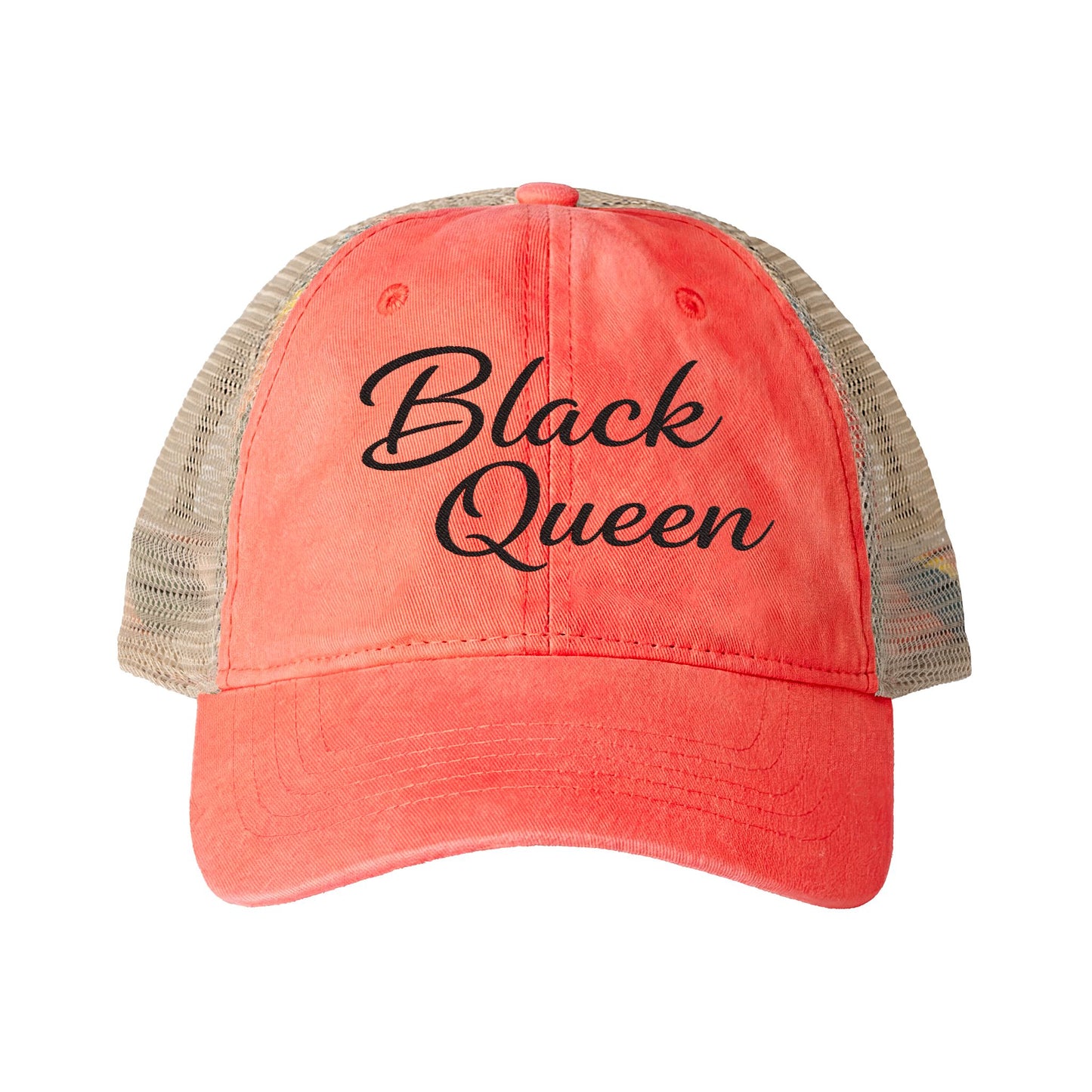 Women's Washed Mesh-Back Cap