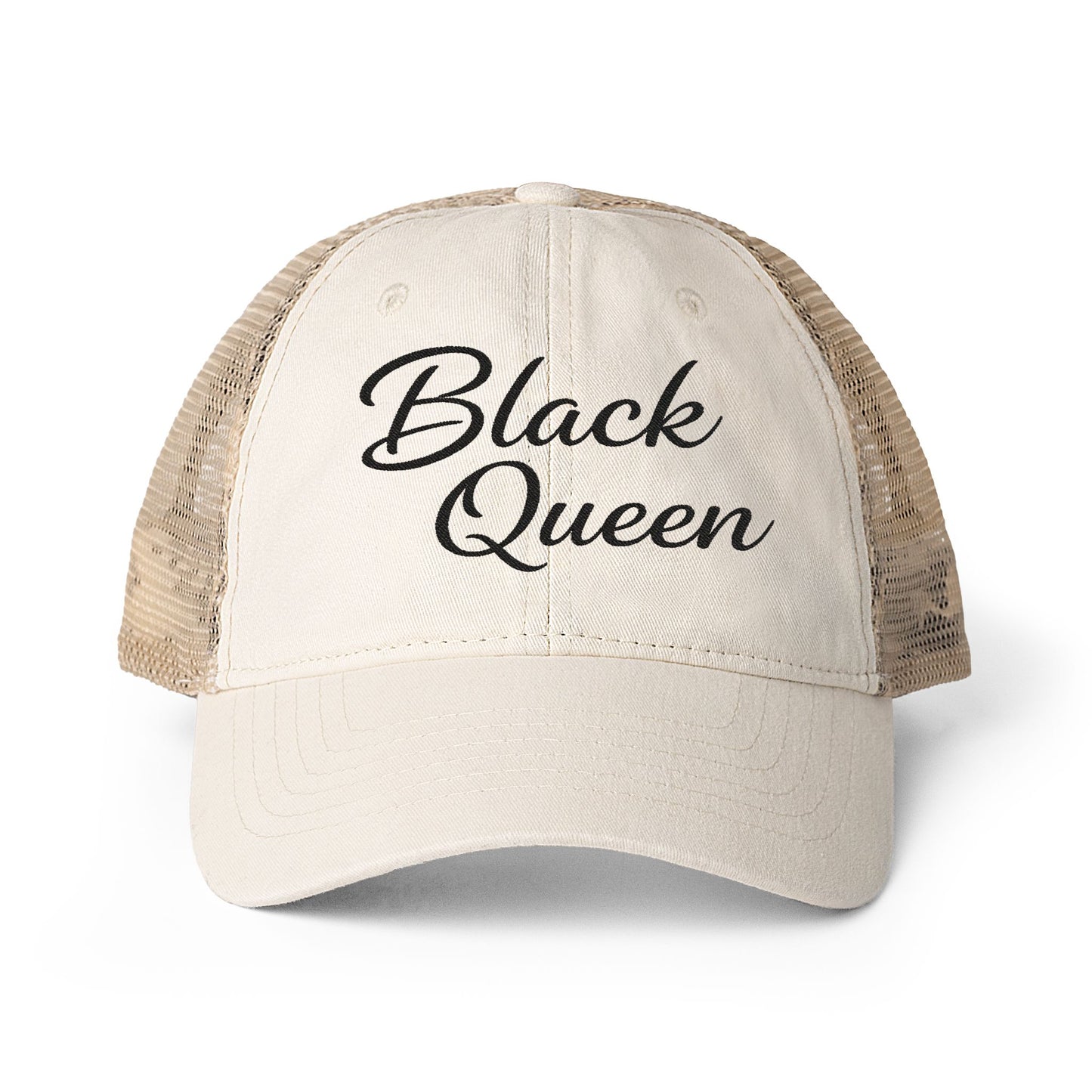 Women's Washed Mesh-Back Cap