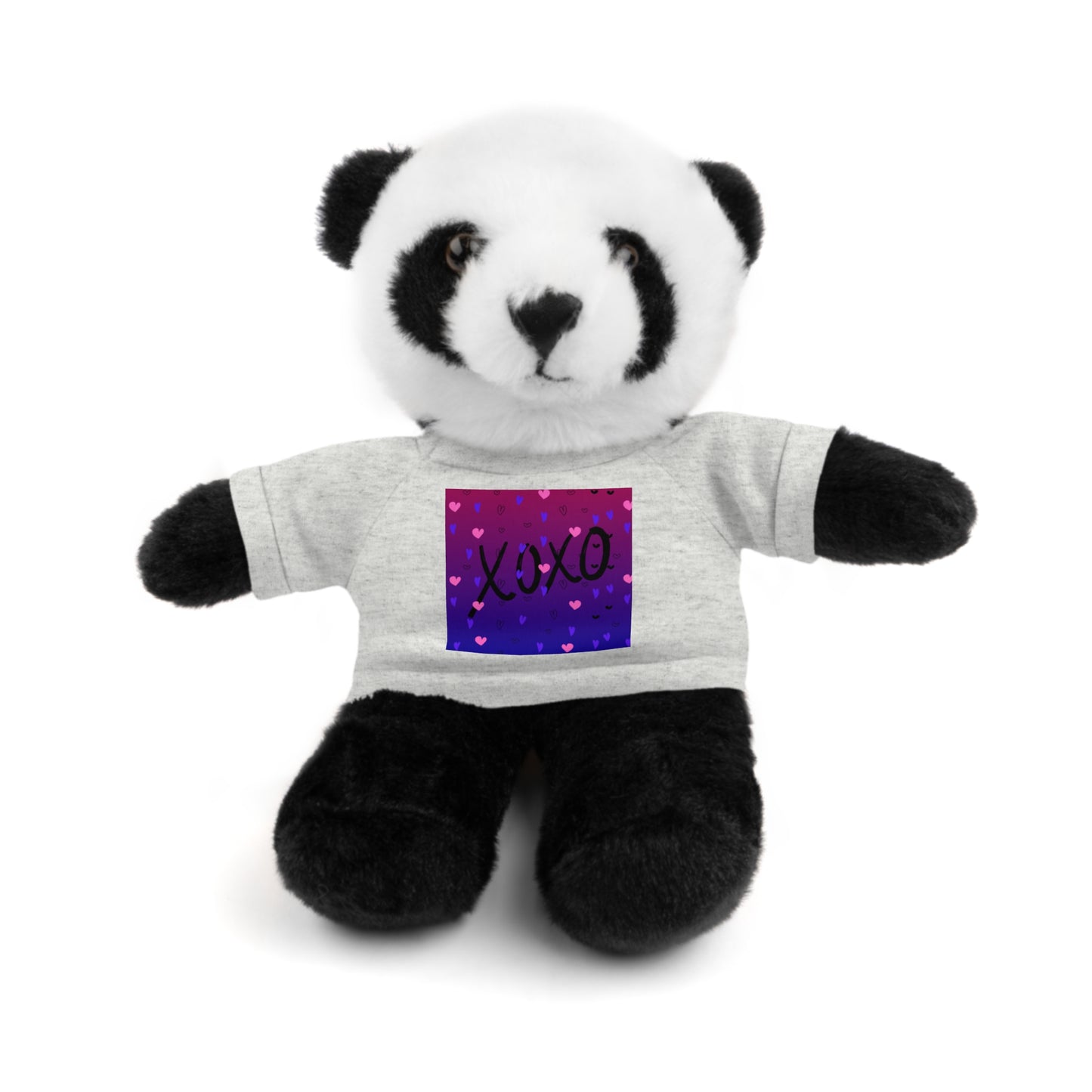 XOXO Stuffed Bear with T-Shirt - Perfect Gift for Valentine's Day & Kids