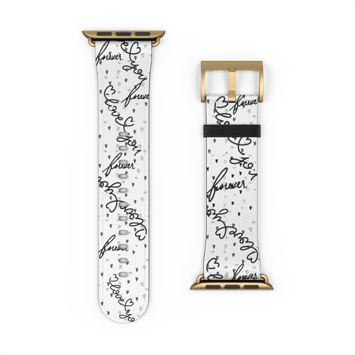 "Forever" Watch Band - Forever Love Script