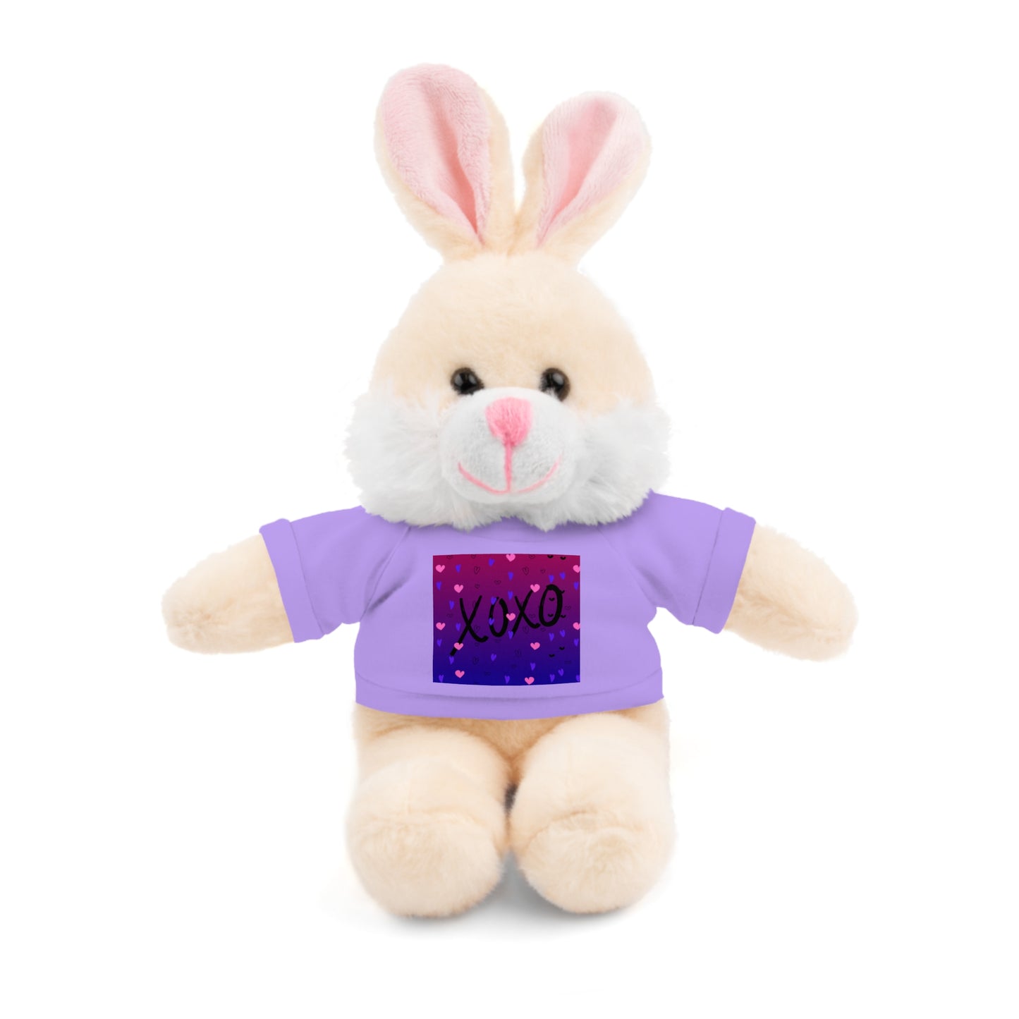 XOXO Stuffed Bear with T-Shirt - Perfect Gift for Valentine's Day & Kids
