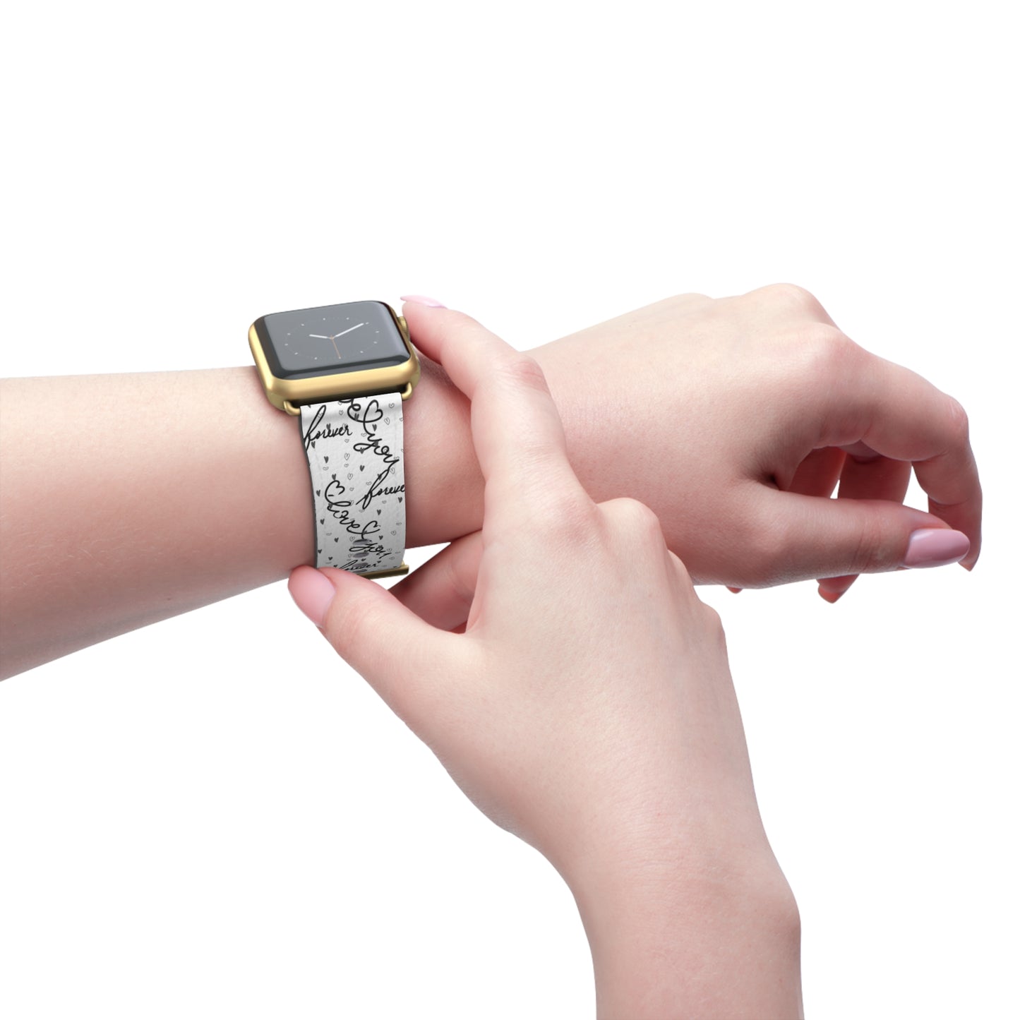 "Forever" Watch Band - Forever Love Script
