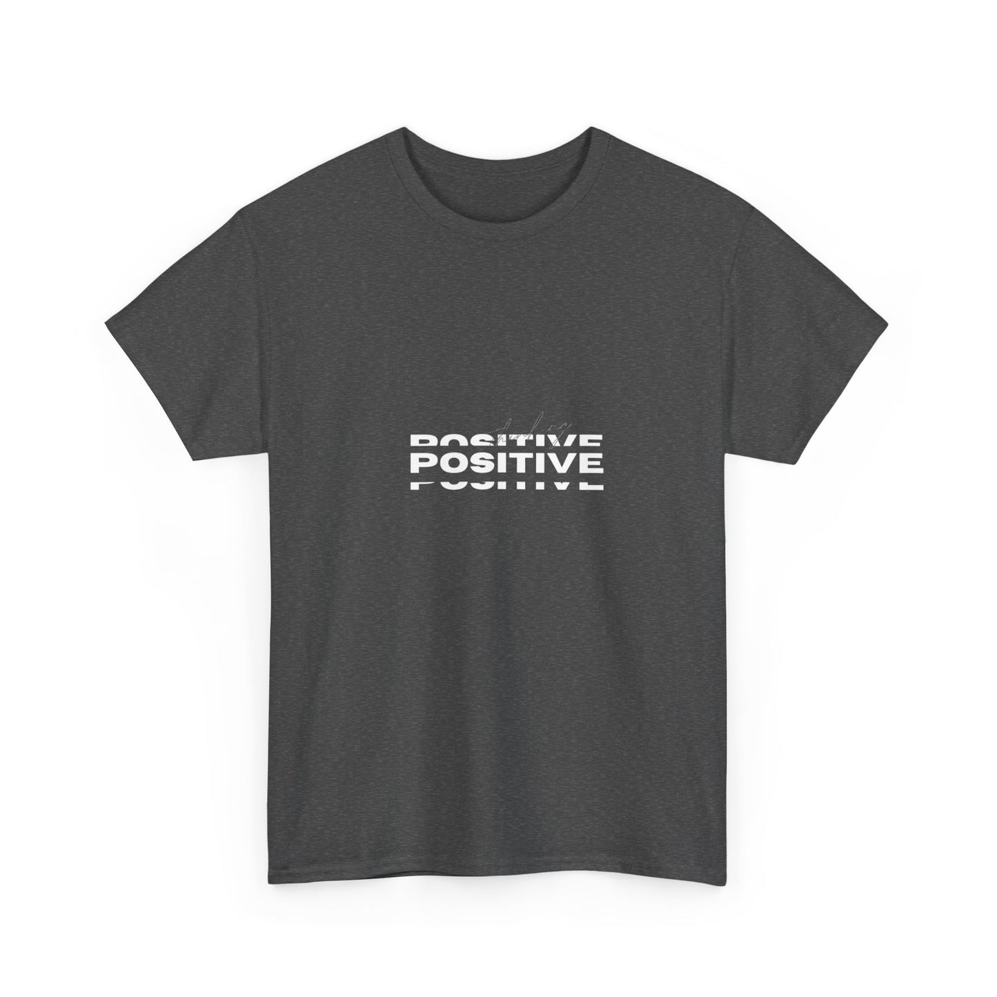 Thinking Positive Unisex Heavy Cotton Tee