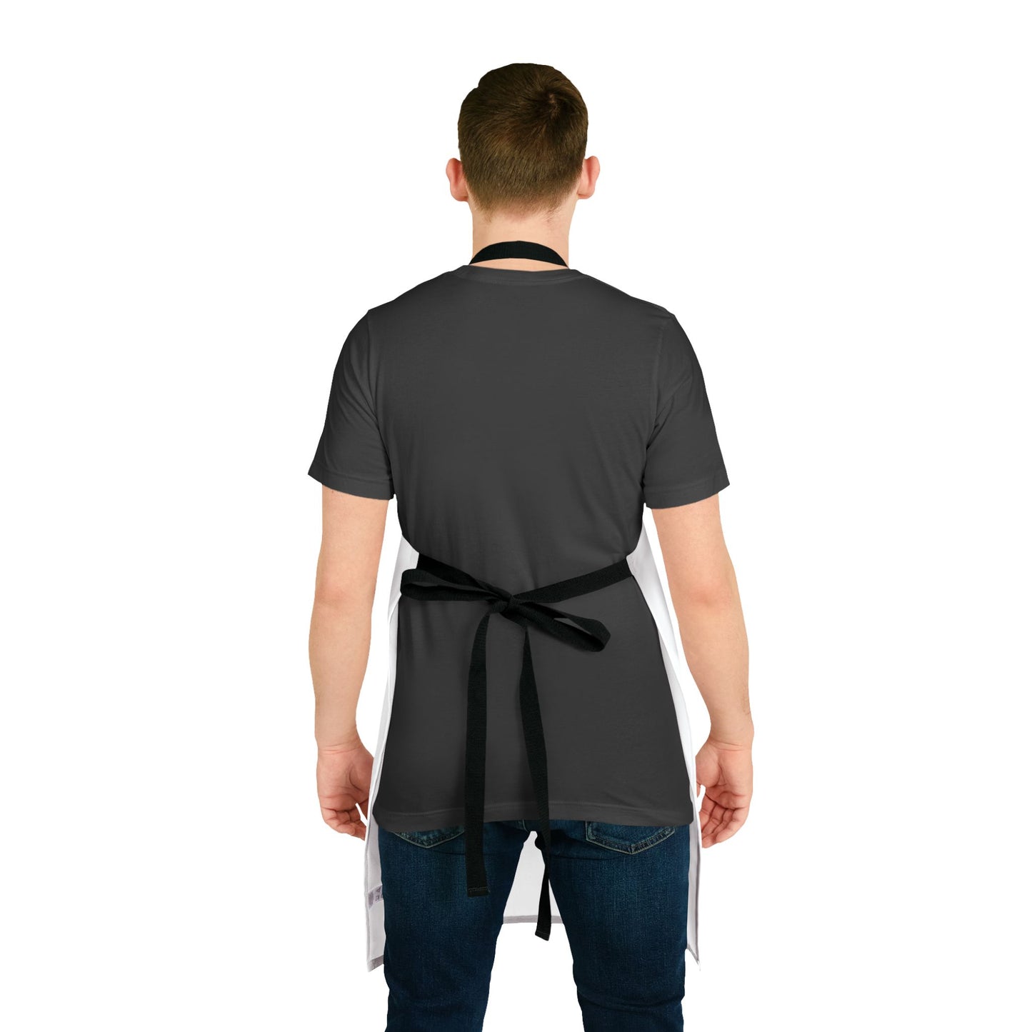 Customizable Apron with 5-Color Straps — Personalized Kitchen Apron