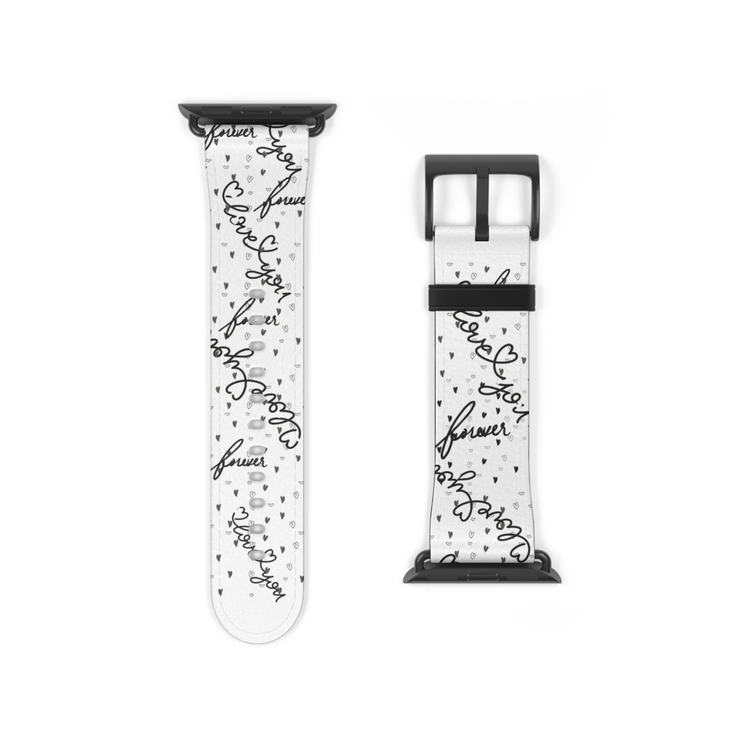 "Forever" Watch Band - Forever Love Script
