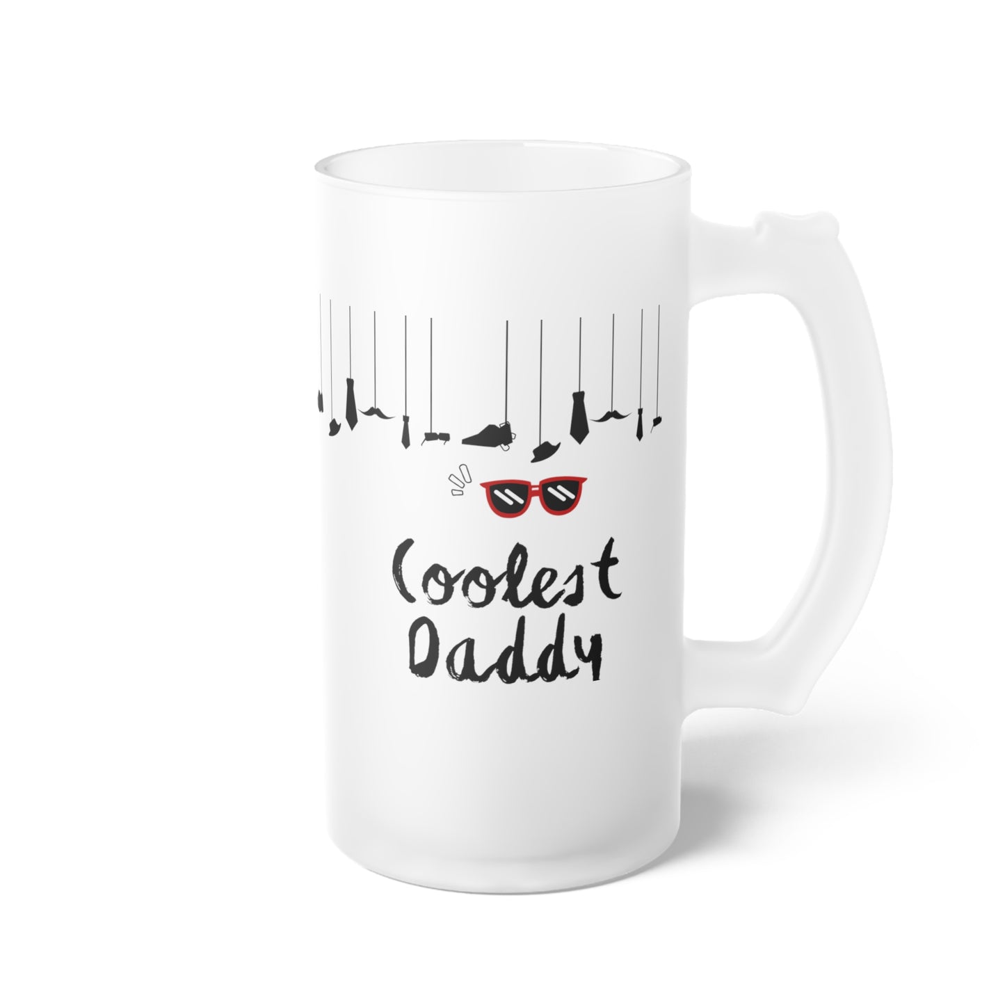 Number 1 Dad Cup Frosted