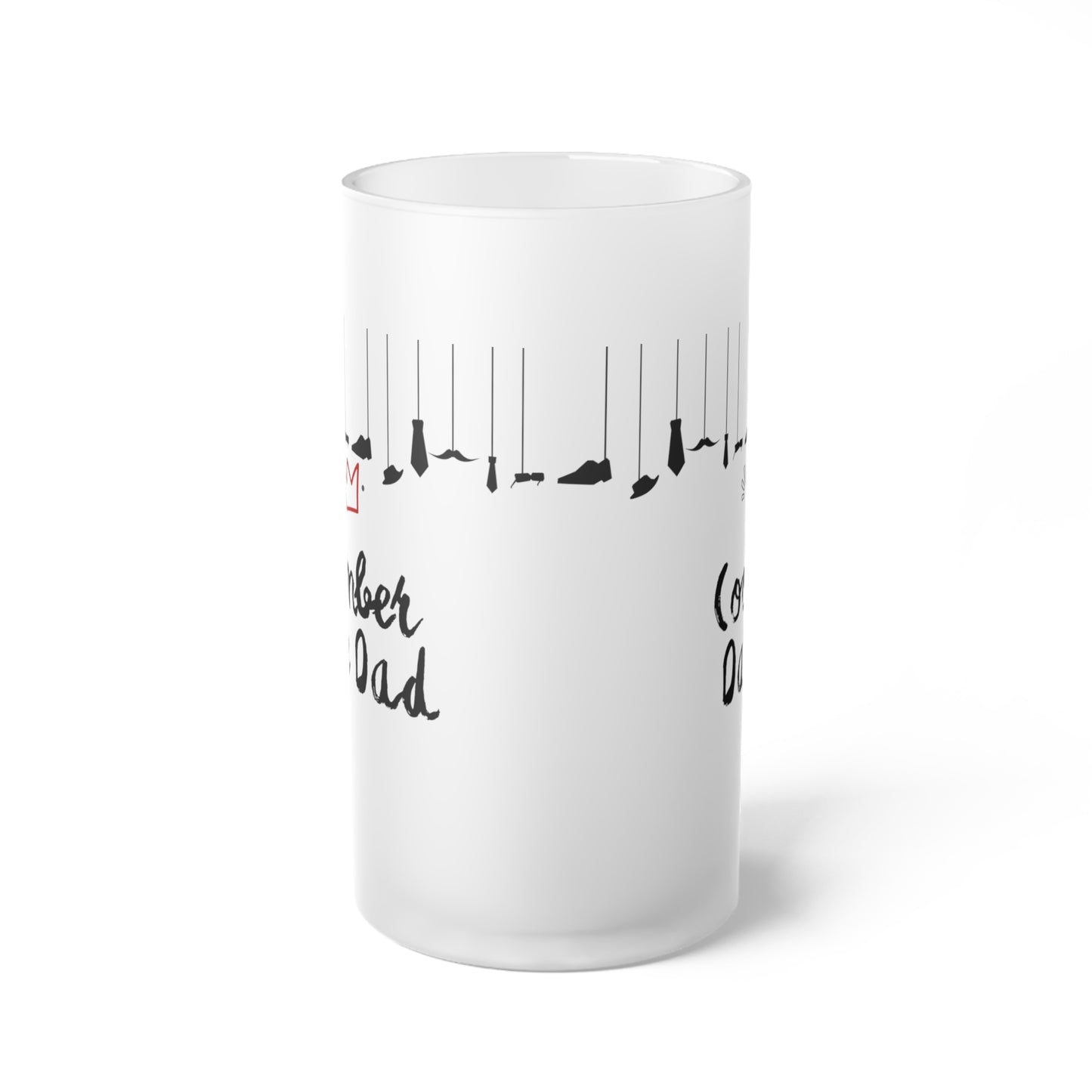Number 1 Dad Cup Frosted