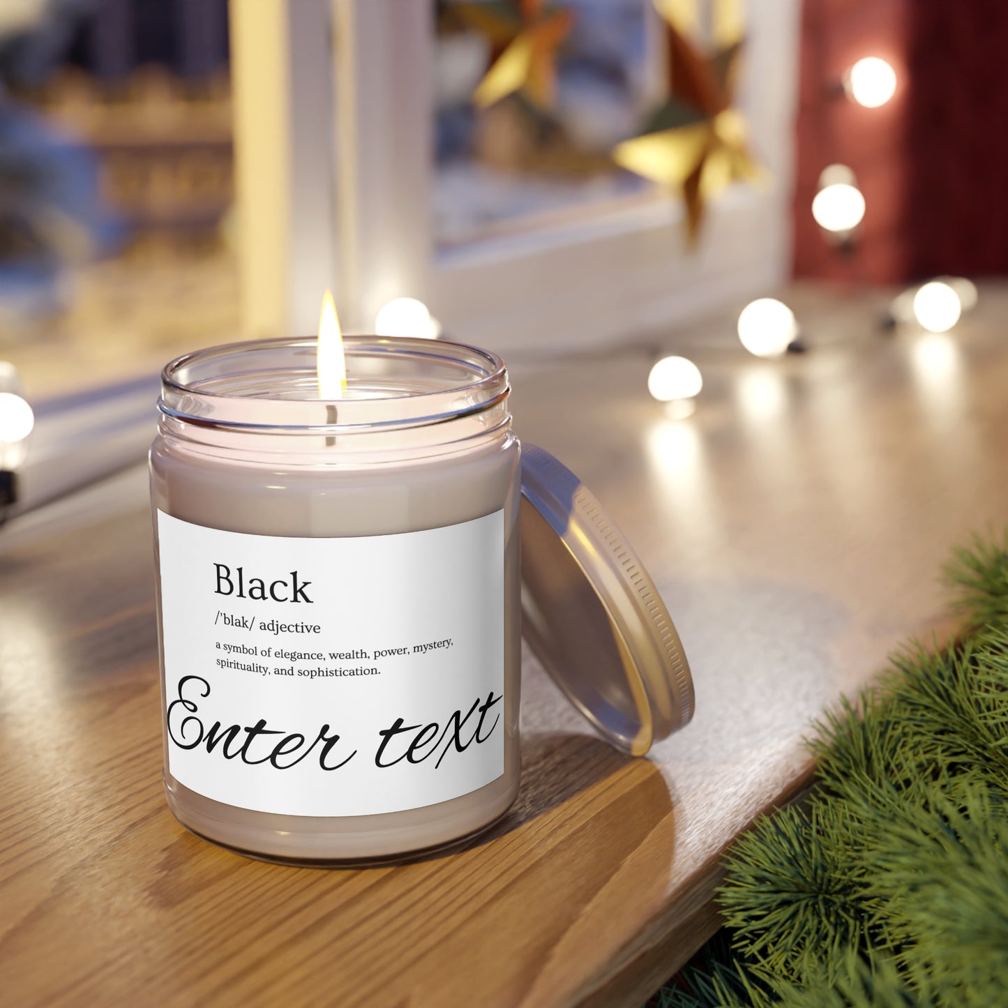 Black Candle Company Scented Candles, 9oz