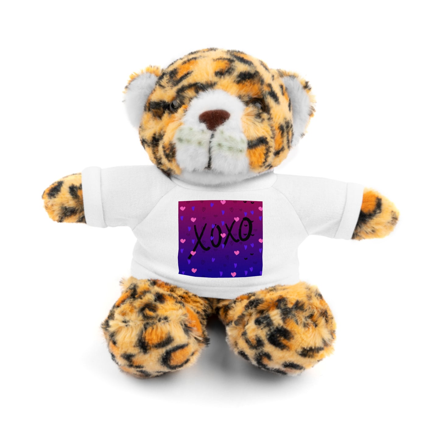 XOXO Stuffed Bear with T-Shirt - Perfect Gift for Valentine's Day & Kids