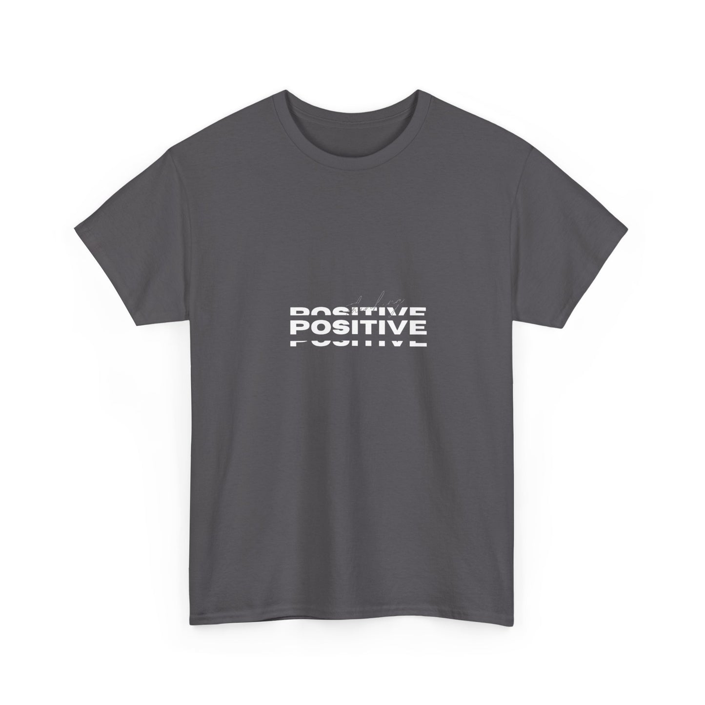 Thinking Positive Unisex Heavy Cotton Tee
