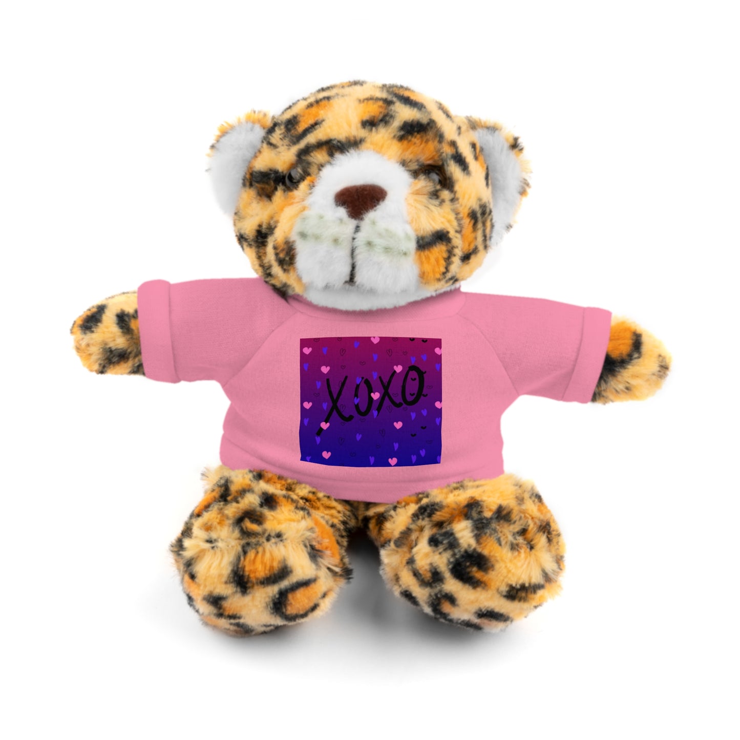 XOXO Stuffed Bear with T-Shirt - Perfect Gift for Valentine's Day & Kids