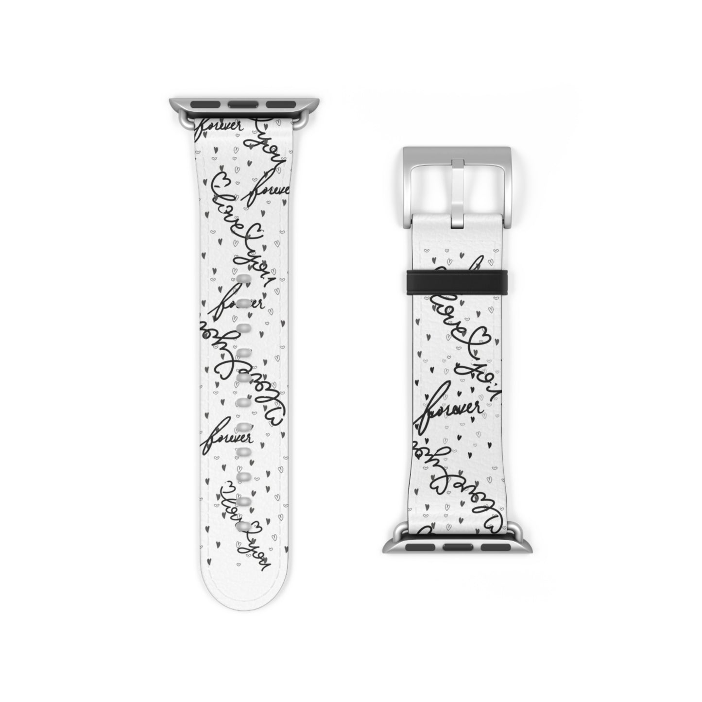 "Forever" Watch Band - Forever Love Script