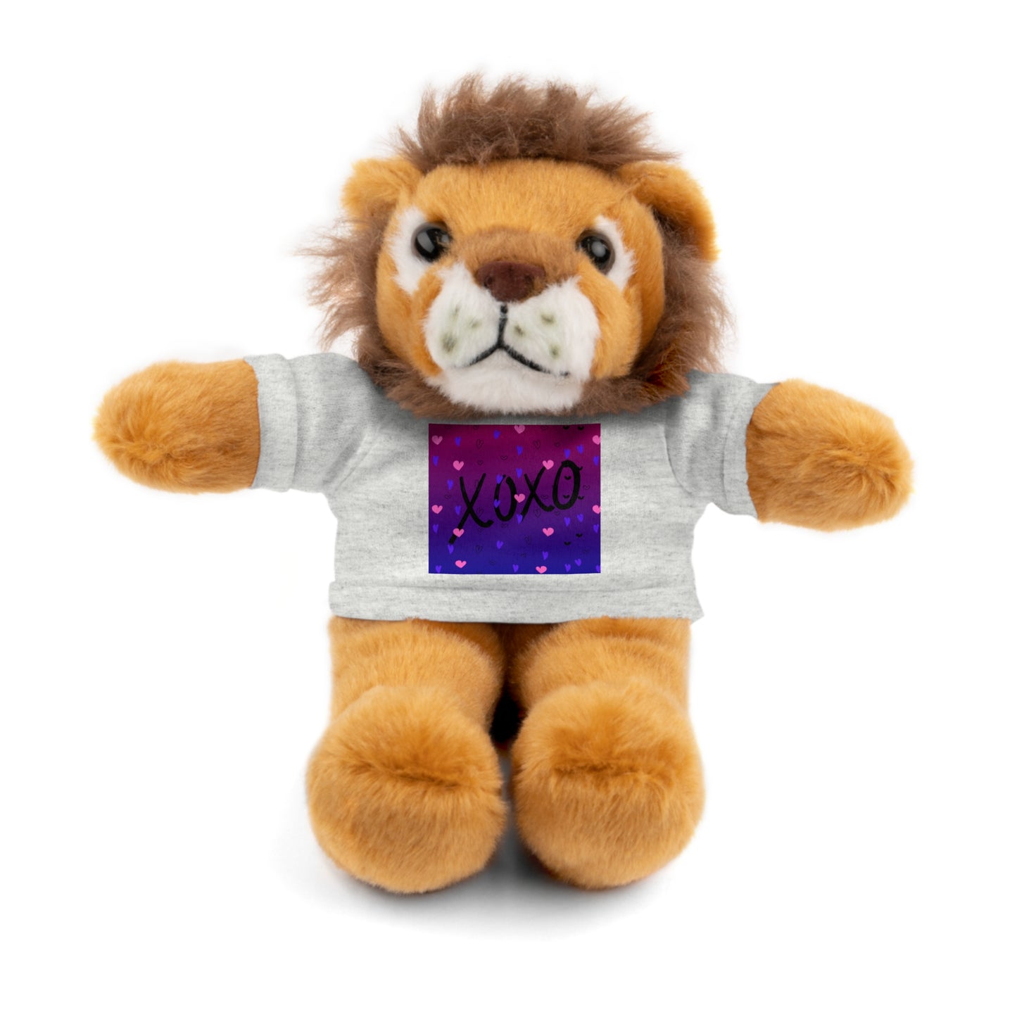 XOXO Stuffed Bear with T-Shirt - Perfect Gift for Valentine's Day & Kids