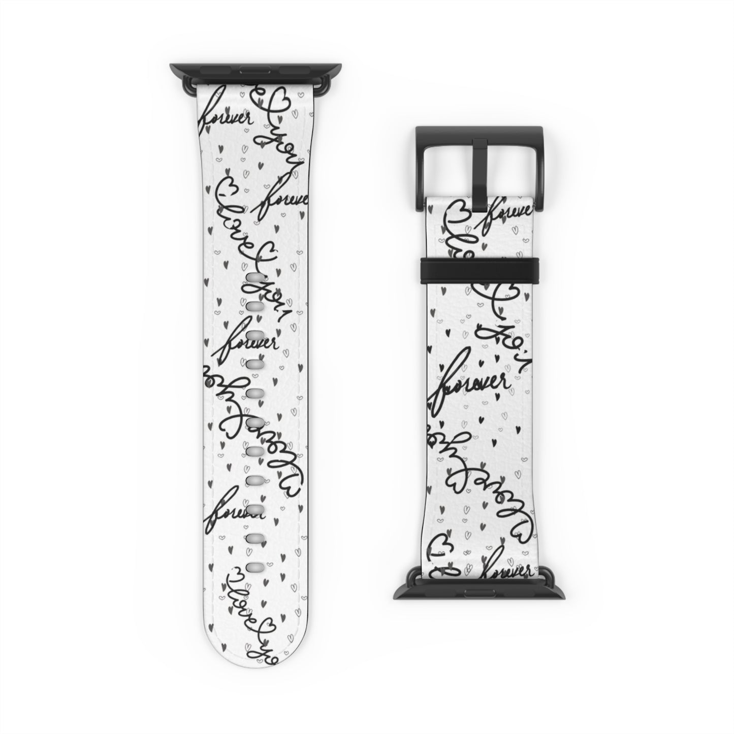 "Forever" Watch Band - Forever Love Script