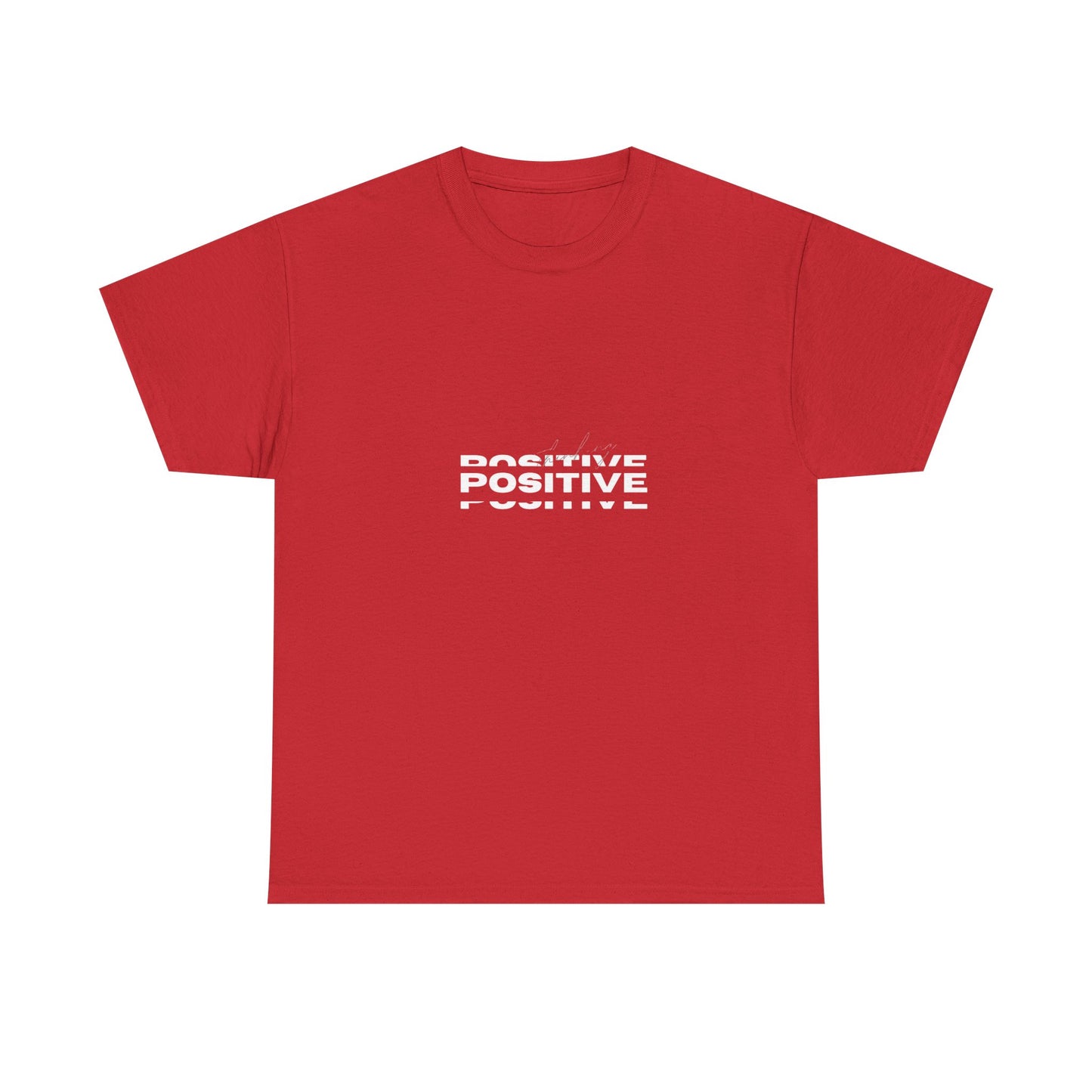 Thinking Positive Unisex Heavy Cotton Tee