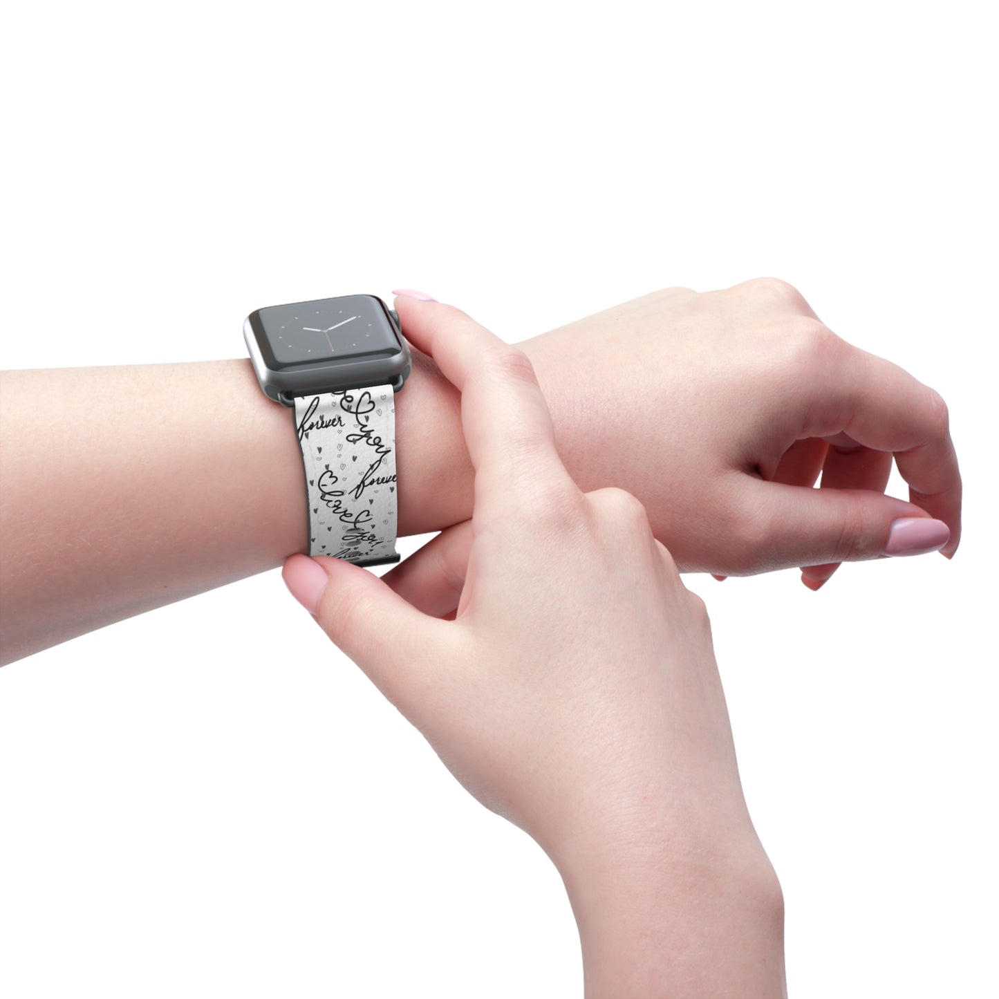 "Forever" Watch Band - Forever Love Script