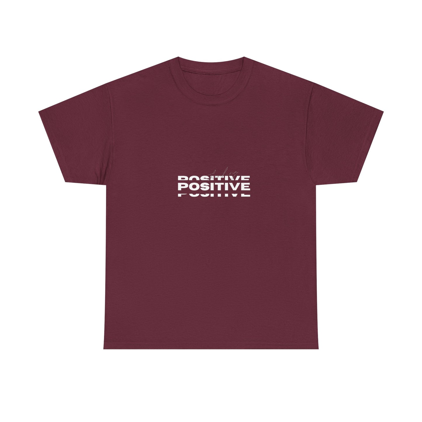 Thinking Positive Unisex Heavy Cotton Tee