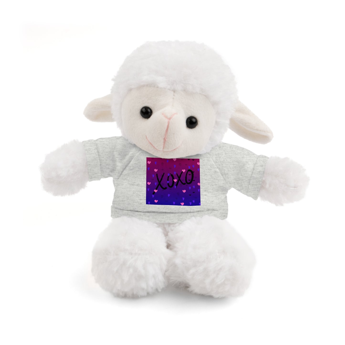 XOXO Stuffed Bear with T-Shirt - Perfect Gift for Valentine's Day & Kids