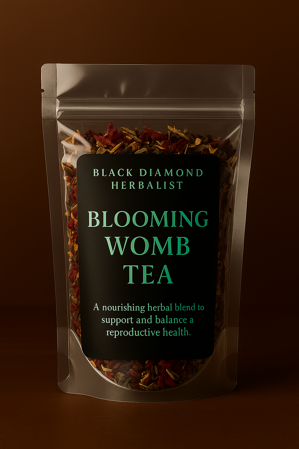 Blooming Womb Tea | Herbal Loose-Leaf Tea | Black Diamond Herbalist